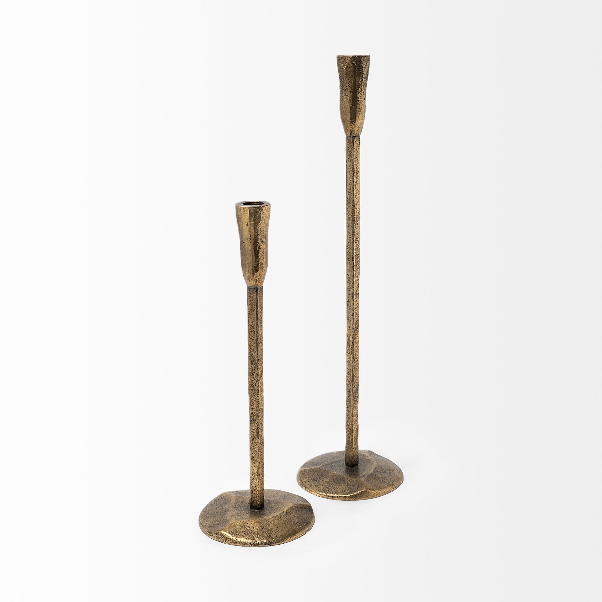 Levit (Large) Gold Table Candle Holder