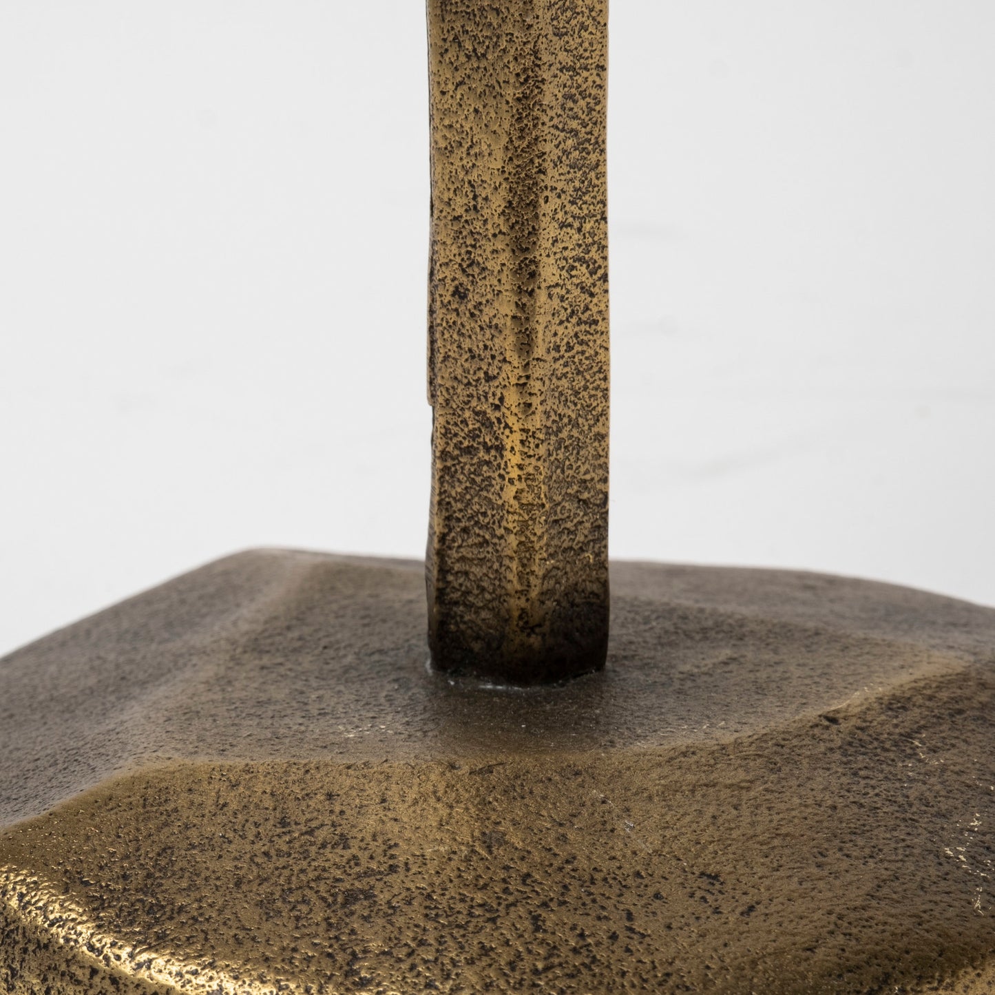 Levit (Large) Gold Table Candle Holder