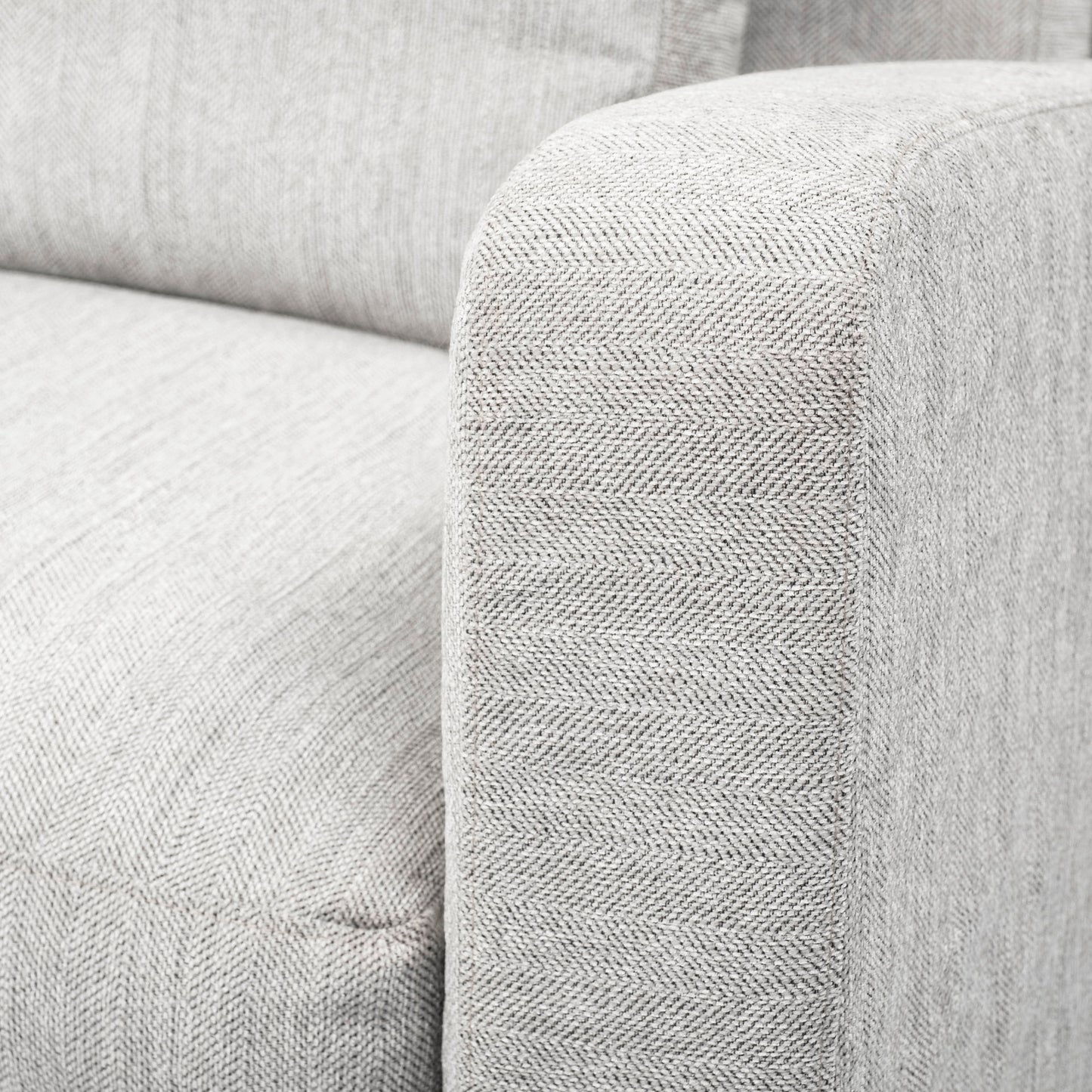 Denly I 69 X 38.25 X 34.5 Frost Gray Slipcover Two Seater Sofa