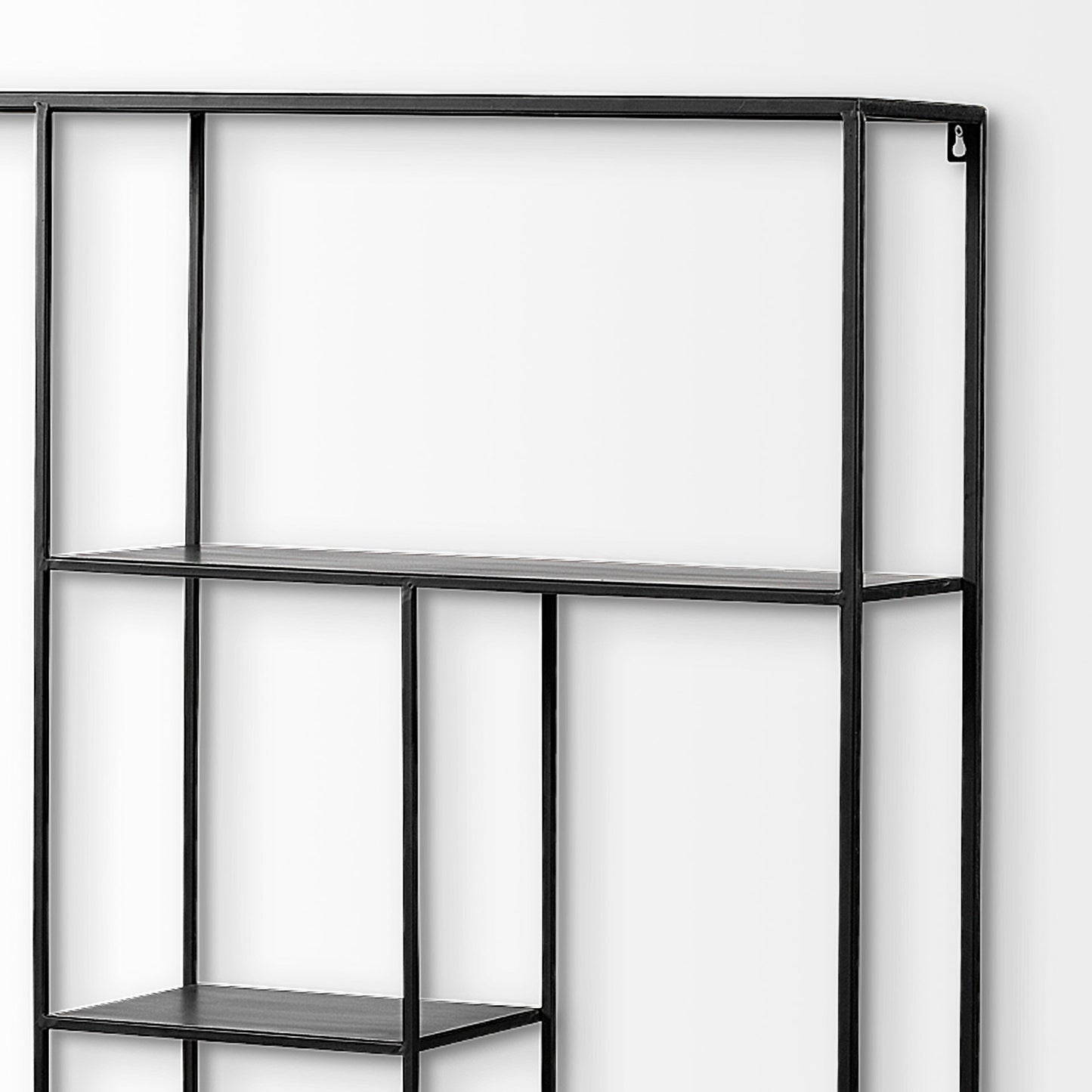 Meridius Wall Furniture Black Metal - wall-furniture