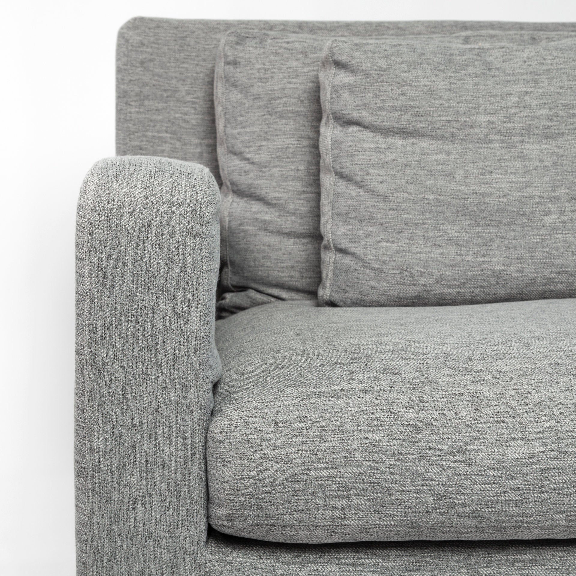 Denly III 38 X 38.25 X 34.5 Castlerock Gray Slipcover Upholstered Arm Chair