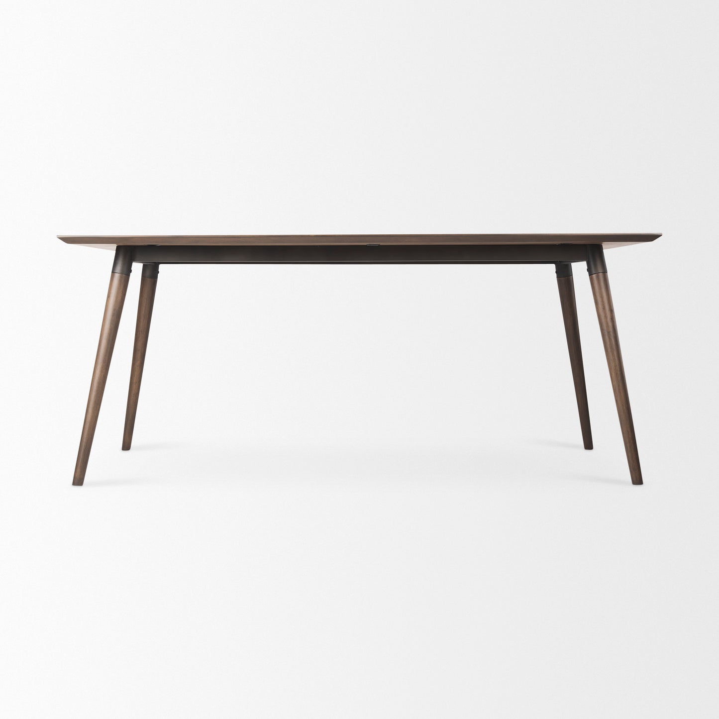 Nicholas Dining Table Brown Wood - dining-table