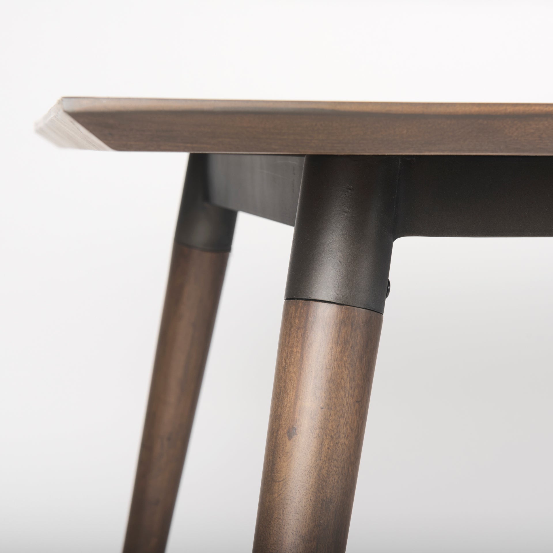 Nicholas Dining Table Brown Wood - dining-table