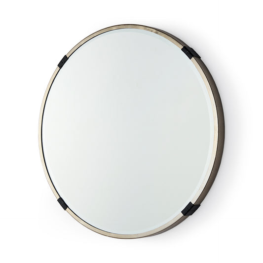 Melissa Wall Mirror Gold Metal | 23’’ - wall-mirrors-grouped