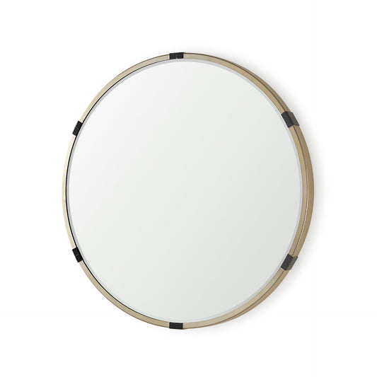 Melissa Wall Mirror Gold Metal | 29’’ - wall-mirrors-grouped