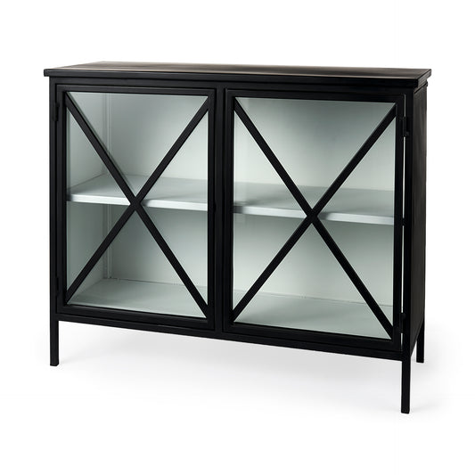 Aurelia Accent Cabinet Black Metal - acc-chest-cabinets