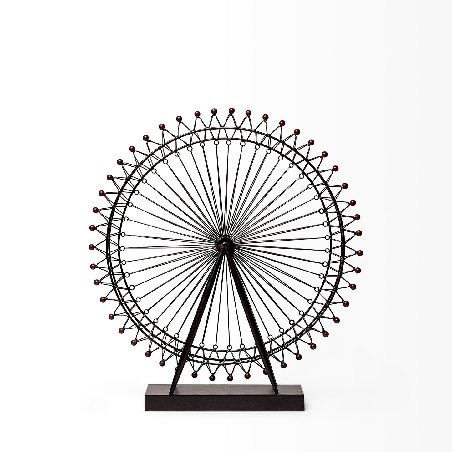 London Eye 3L x 25W Black Metal London Eye Replica