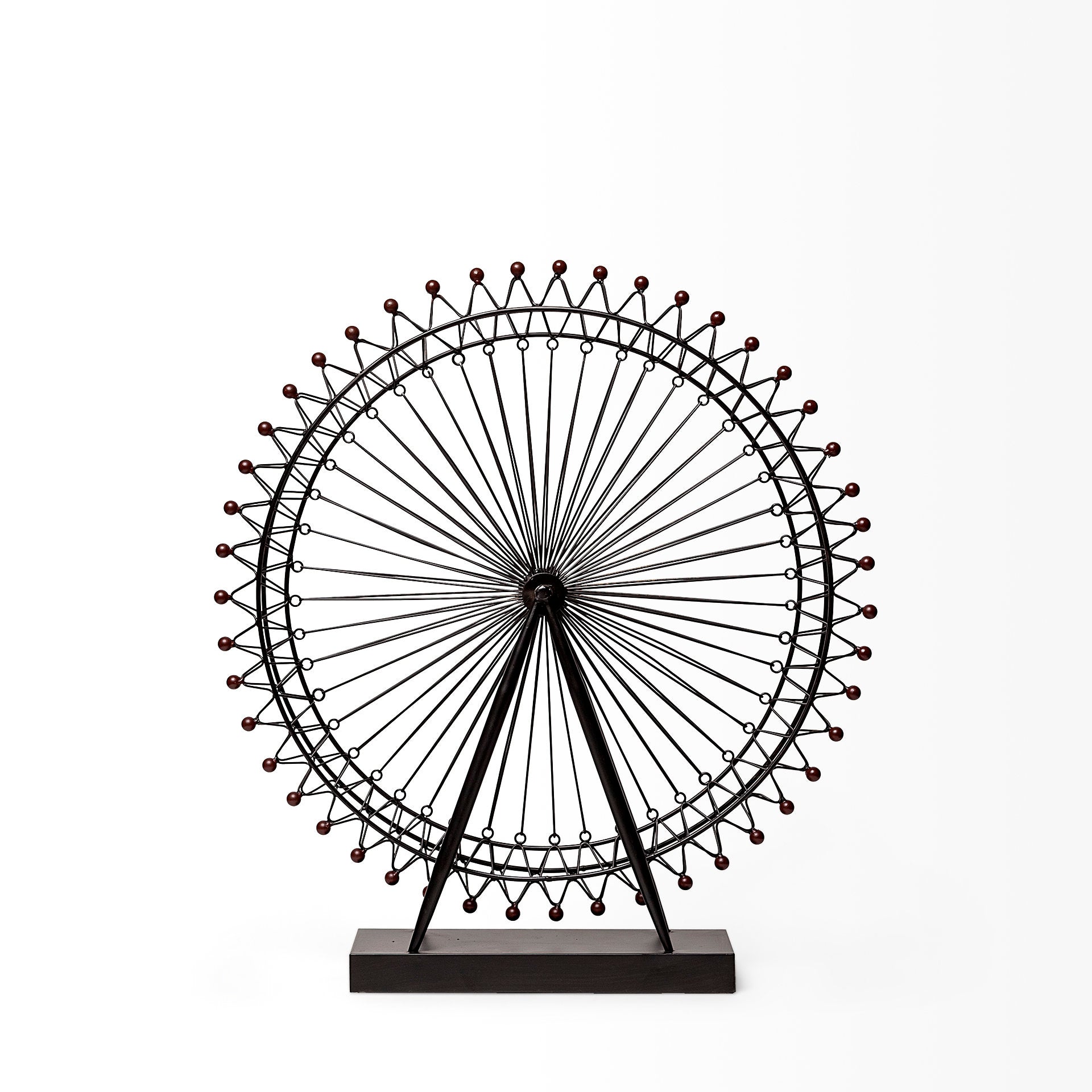 London Eye 3L x 25W Black Metal London Eye Replica