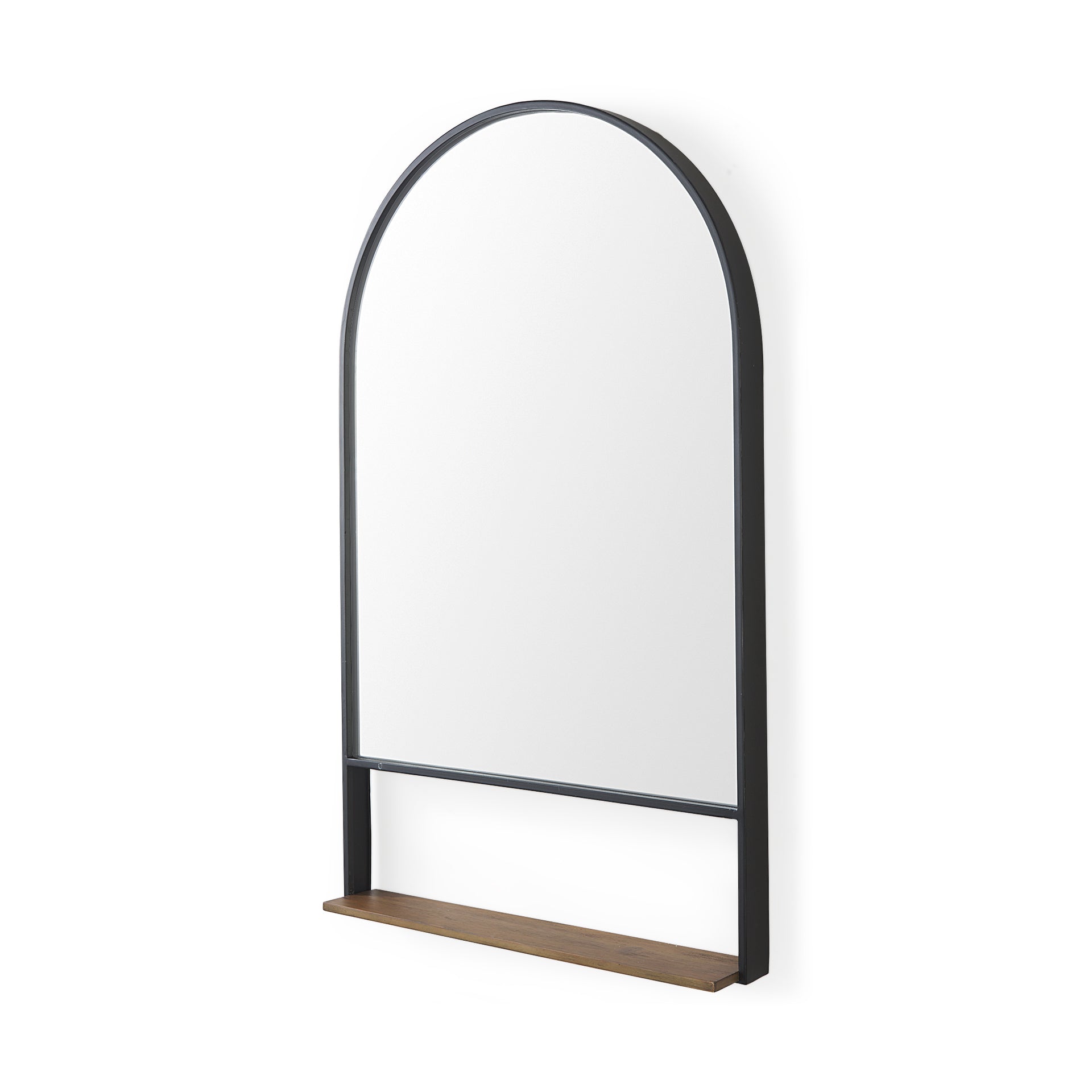 Cora Wall Mirror Black Metal | Arch - wall-mirrors-grouped