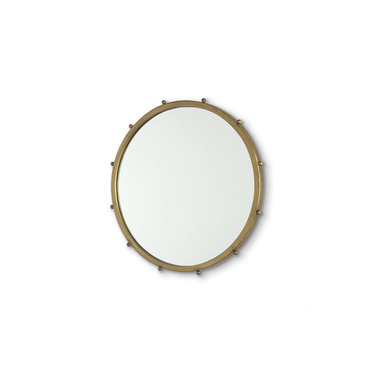 Elena Wall Mirror Gold Metal | 25’’ - wall-mirrors-grouped