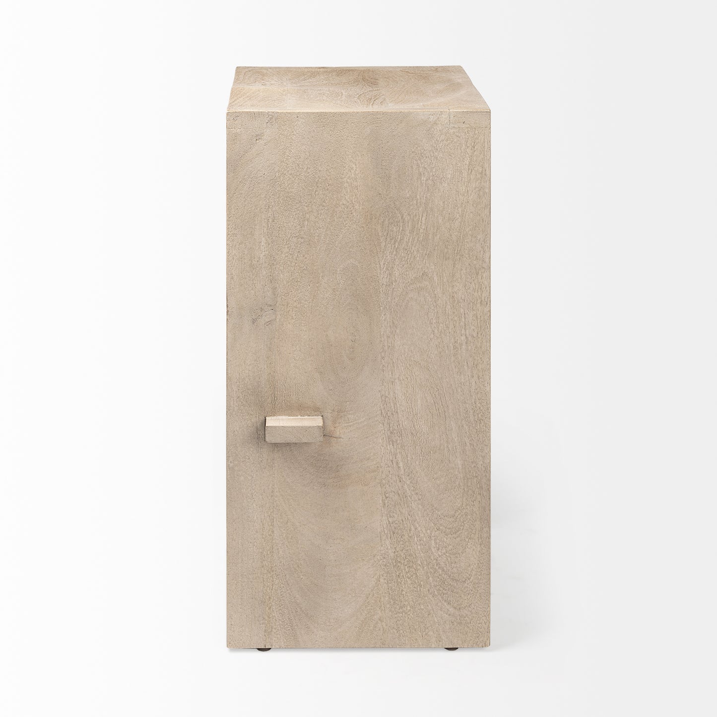 Aida 30" Seat Height Light Gray Wood Bar Stool