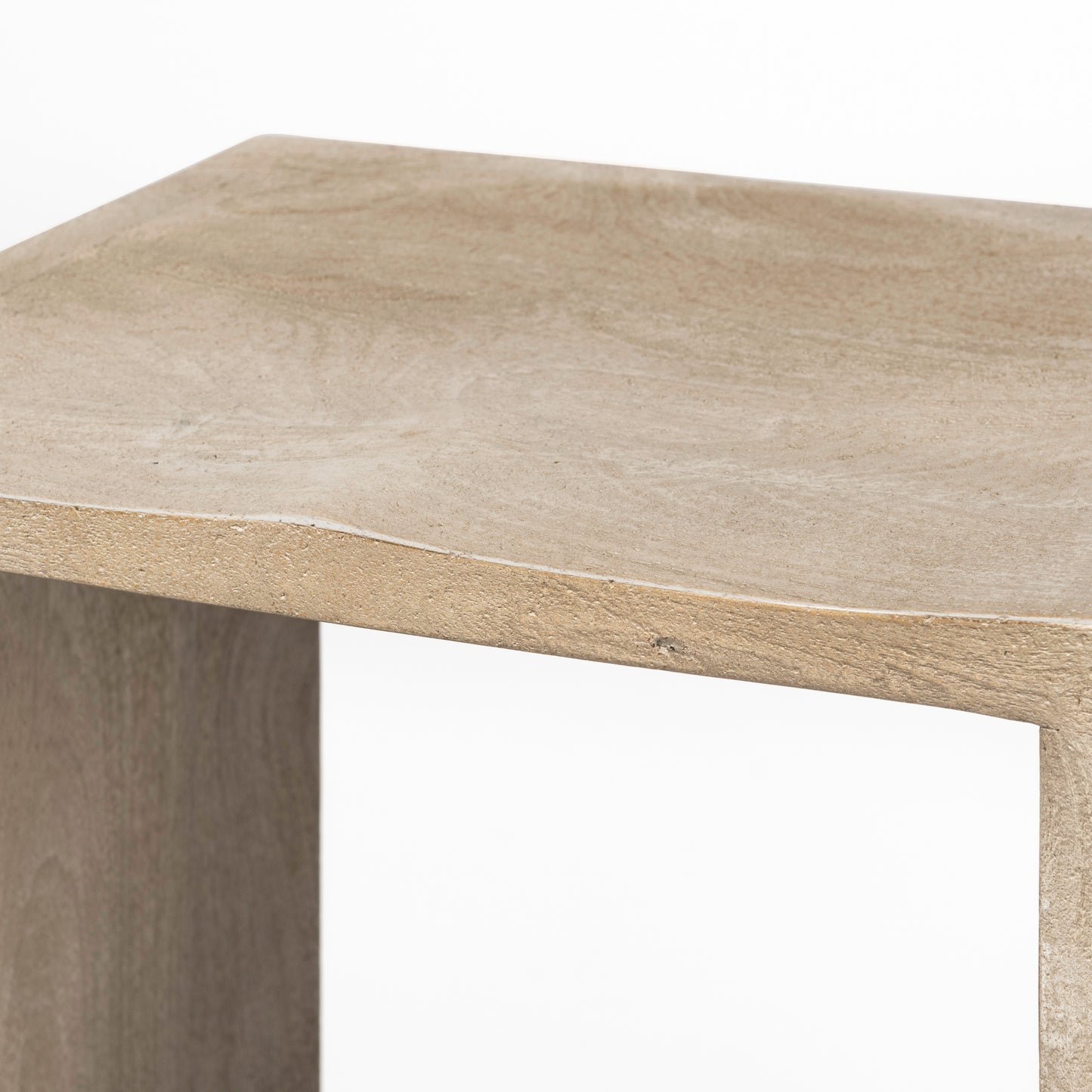 Aida 30" Seat Height Light Gray Wood Bar Stool