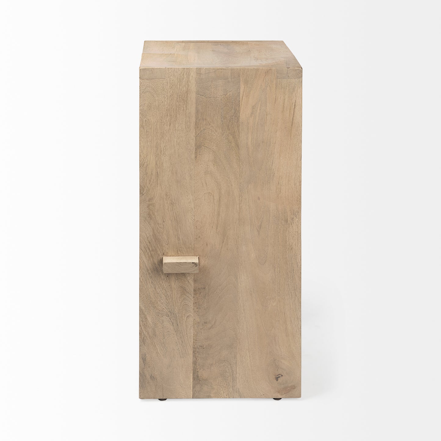 Aida 30" Seat Height Light Brown Wood Bar Stool