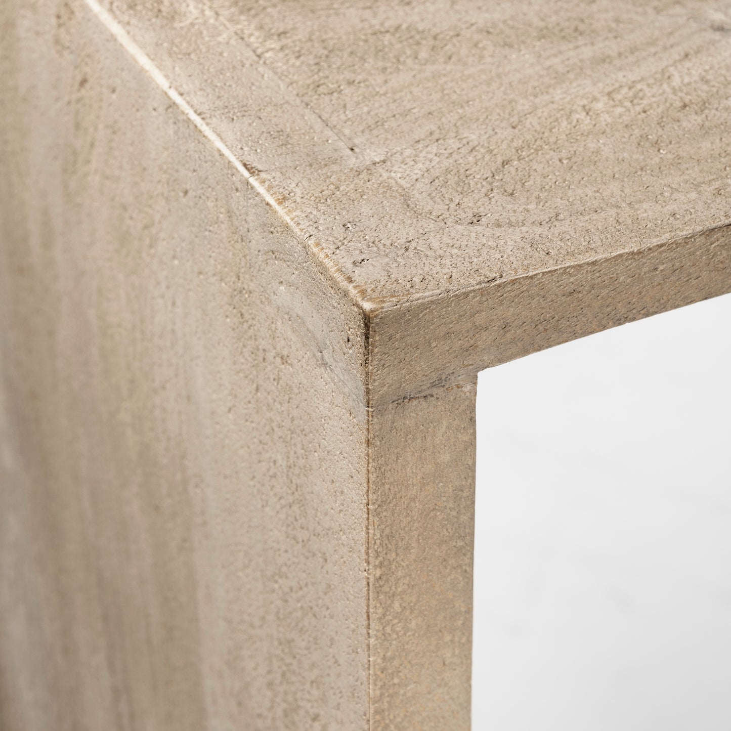 Aida 26" Seat Height Light Gray Wood Counter Stool