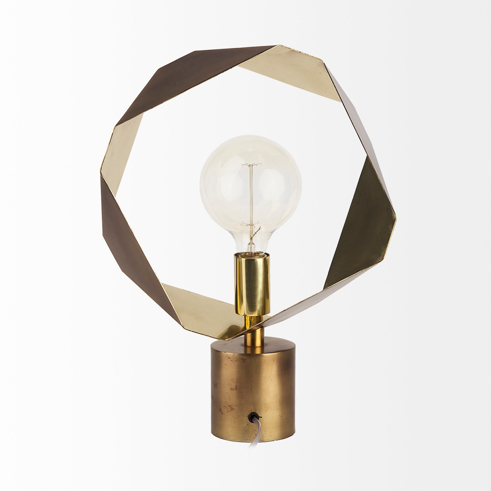 Shamir Table Lamp Gold Metal - table-lamps