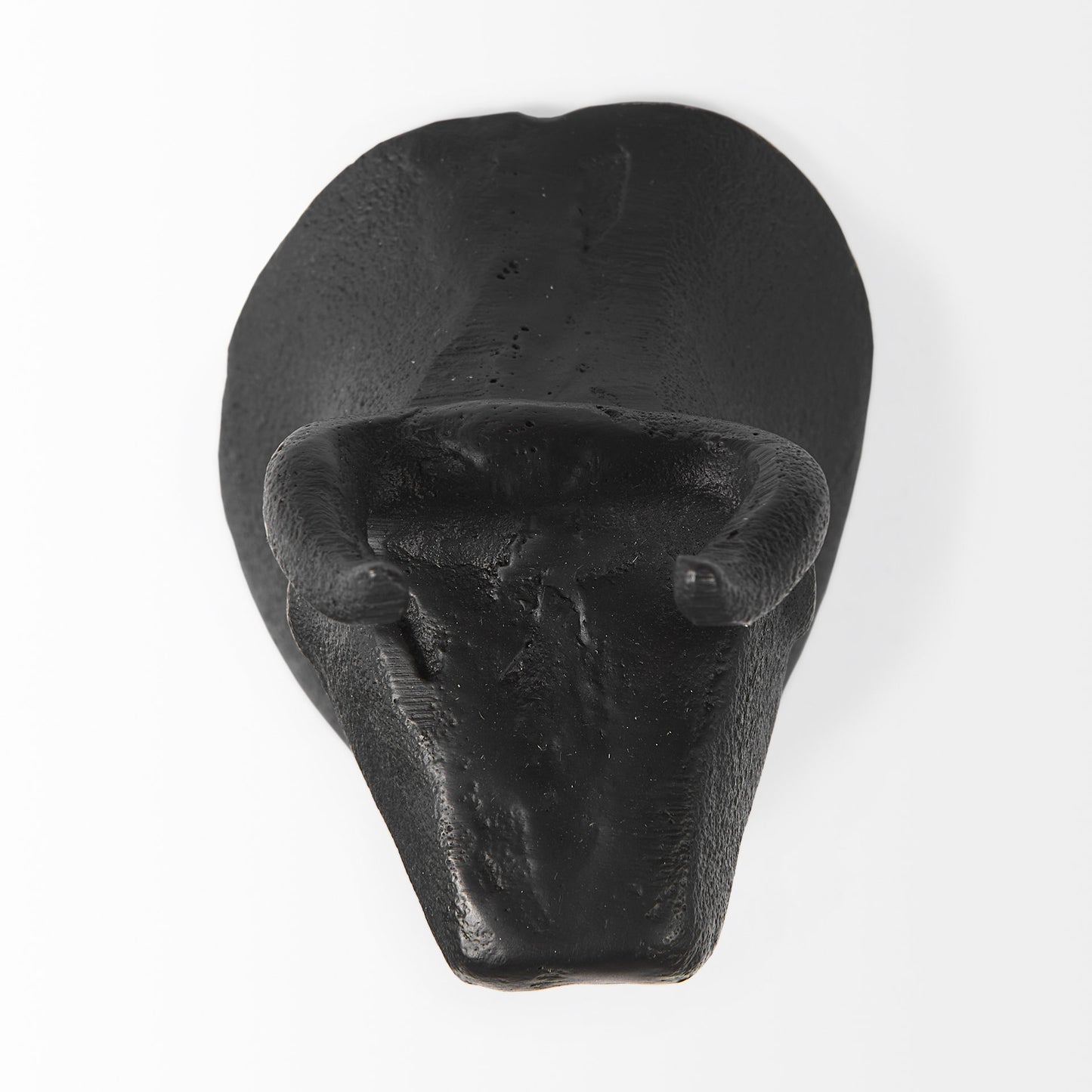 Taurus IV (Set of 2) Black Cast Aluminum Bull Wall Decor