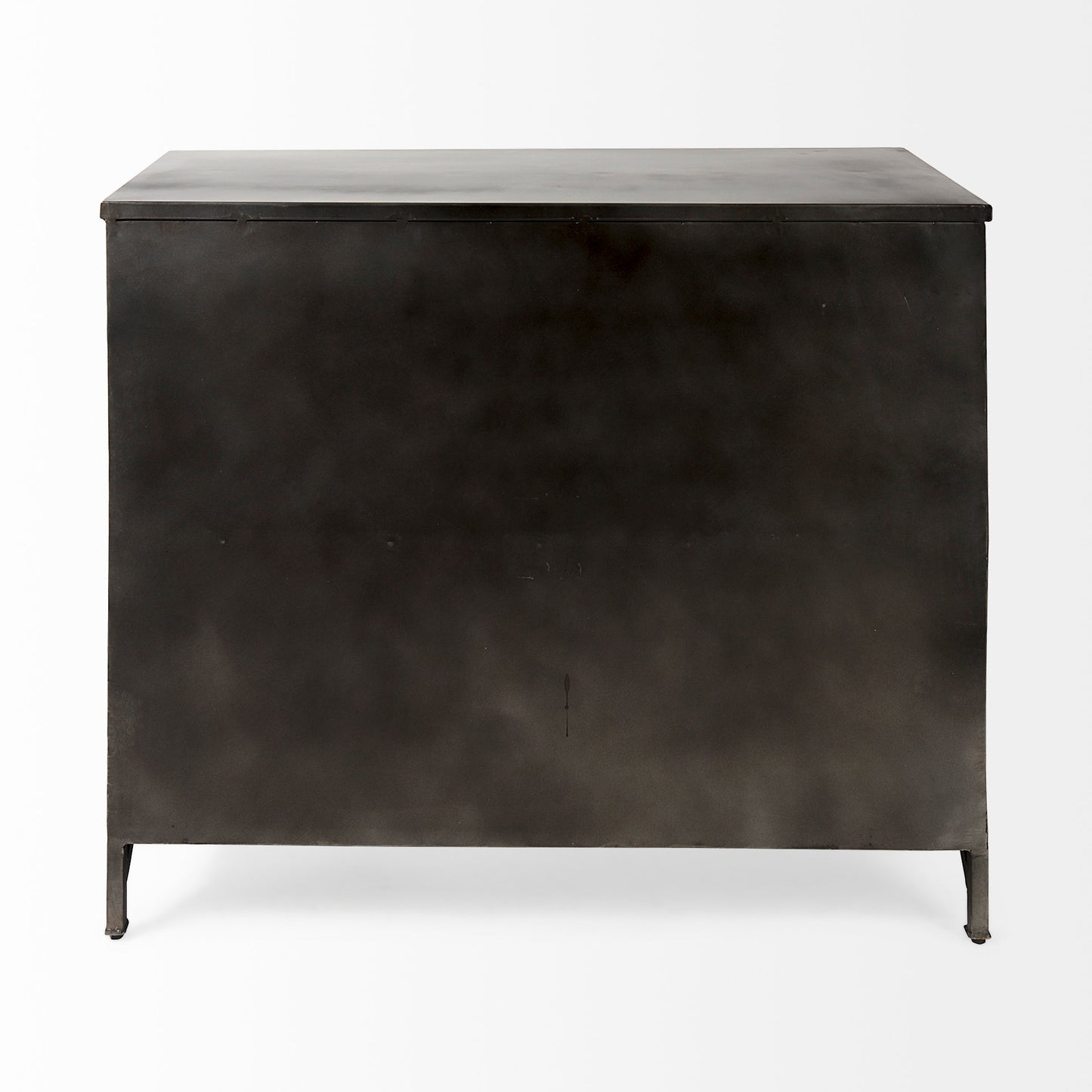 Poppy Accent Cabinet Black Metal | Glass - acc-chest-cabinets