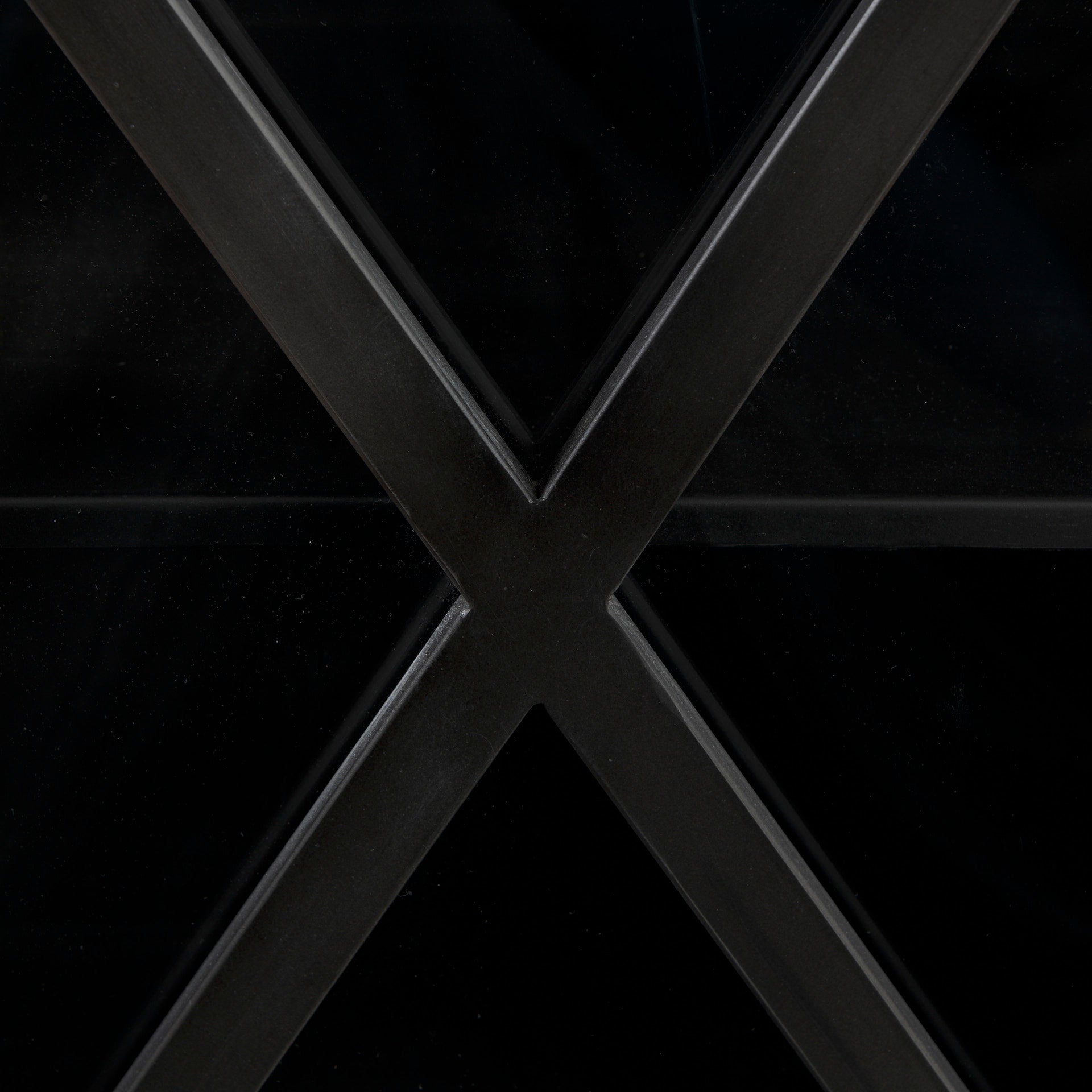 Poppy Accent Cabinet Black Metal | Glass - acc-chest-cabinets