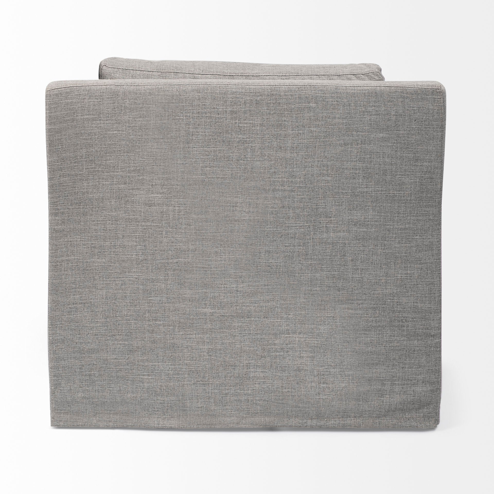 Denly III 38 X 38.25 X 34.5 Flint Gray Slipcover Upholstered Arm Chair