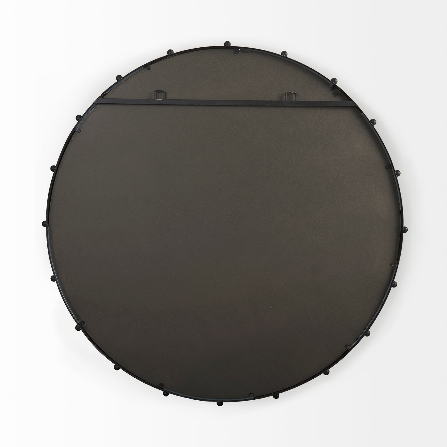 Elena Wall Mirror Black Metal | 44’’ - wall-mirrors-grouped