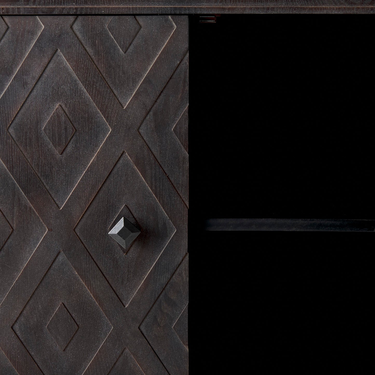 Lennon Accent Cabinet Brown Wood | 47L - acc-chest-cabinets