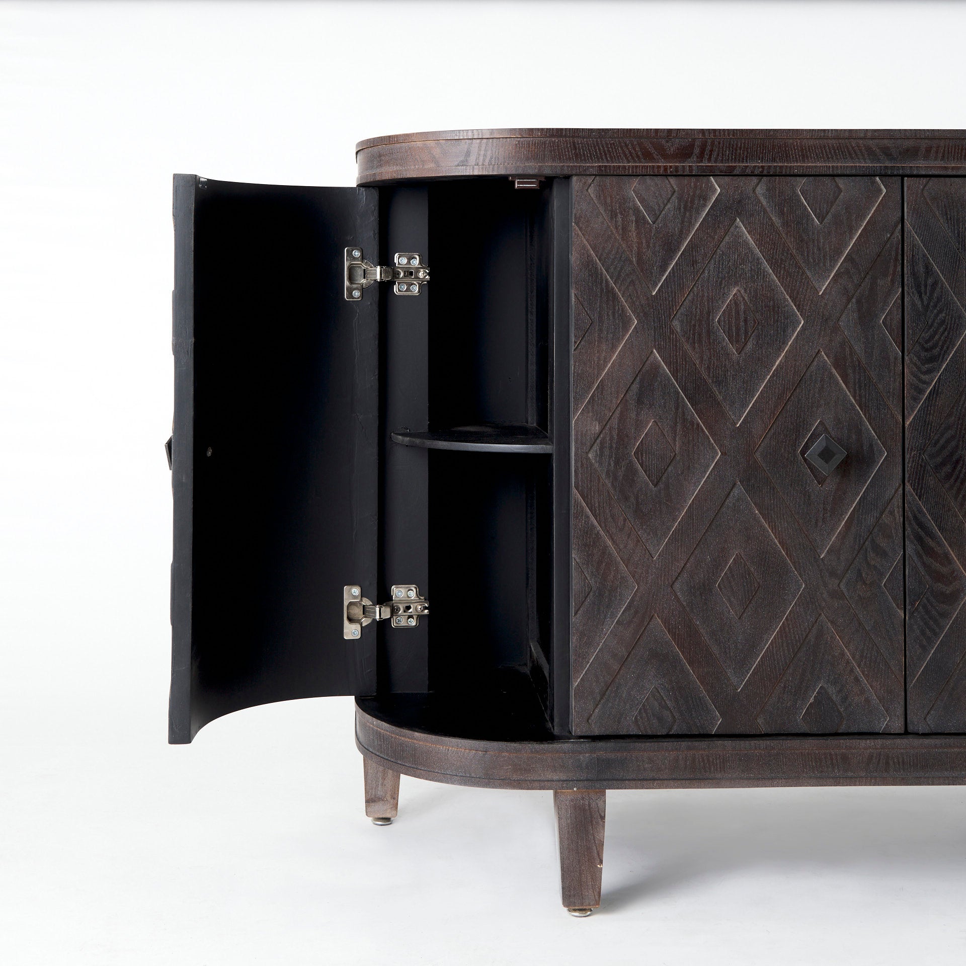 Lennon Accent Cabinet Brown Wood | 47L - acc-chest-cabinets