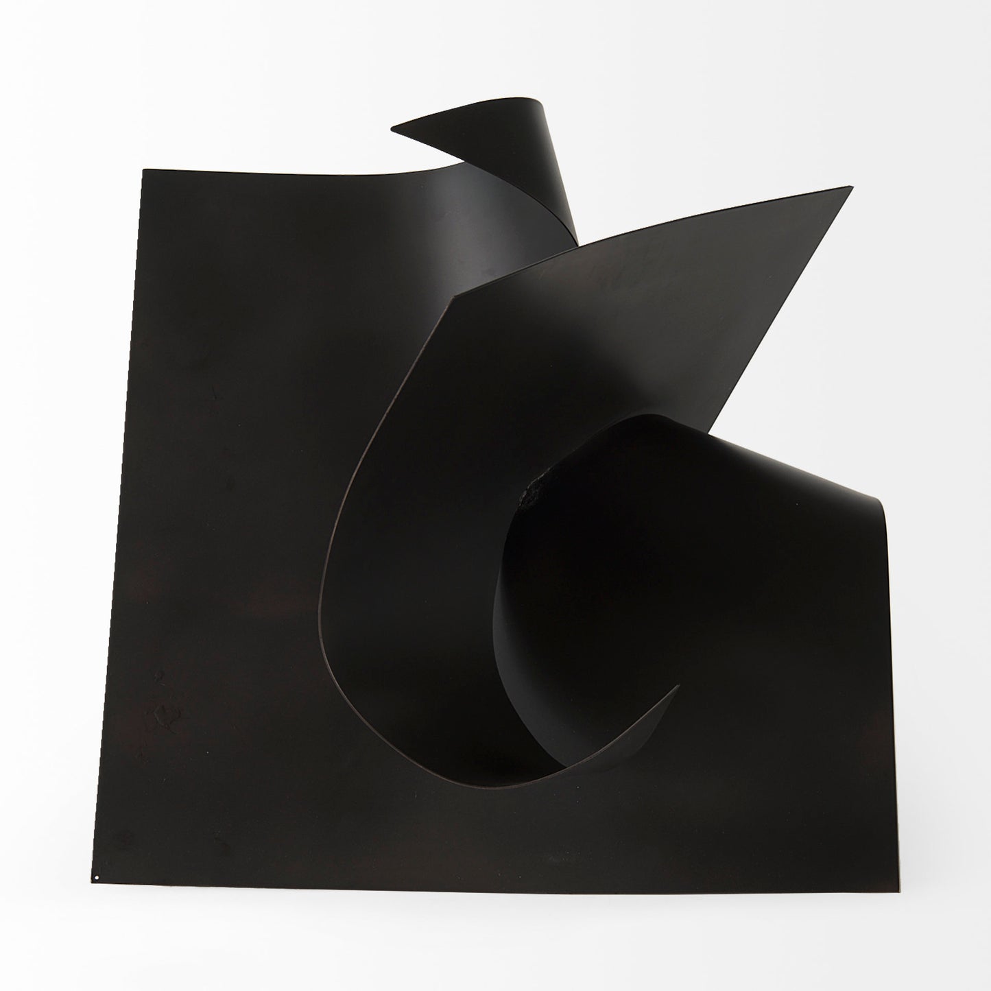 Francesca 18.1L x 18.1W x 18.1H Black Metal Sculptural Decorative Object