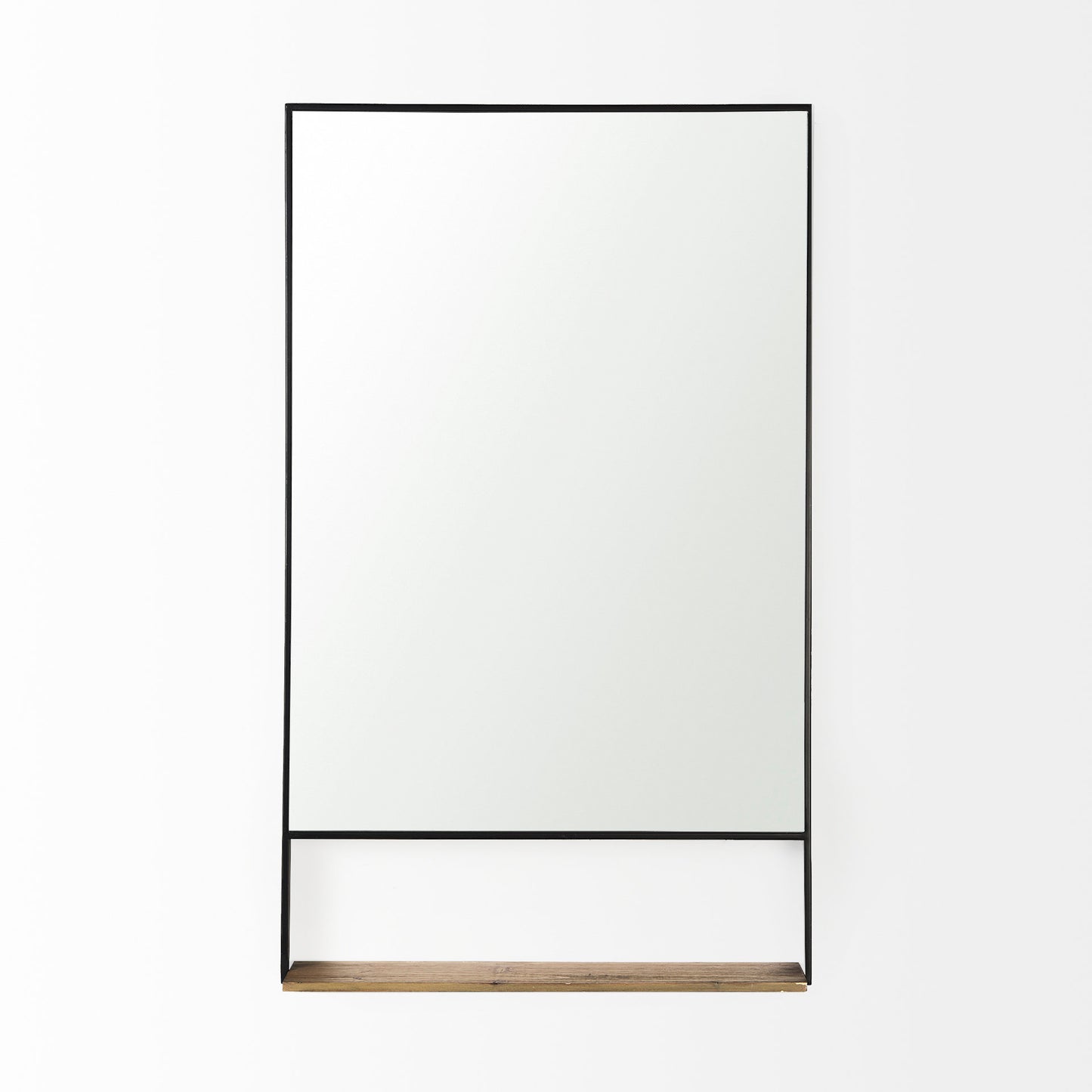 Cora Wall Mirror Black Metal | Square - wall-mirrors-grouped