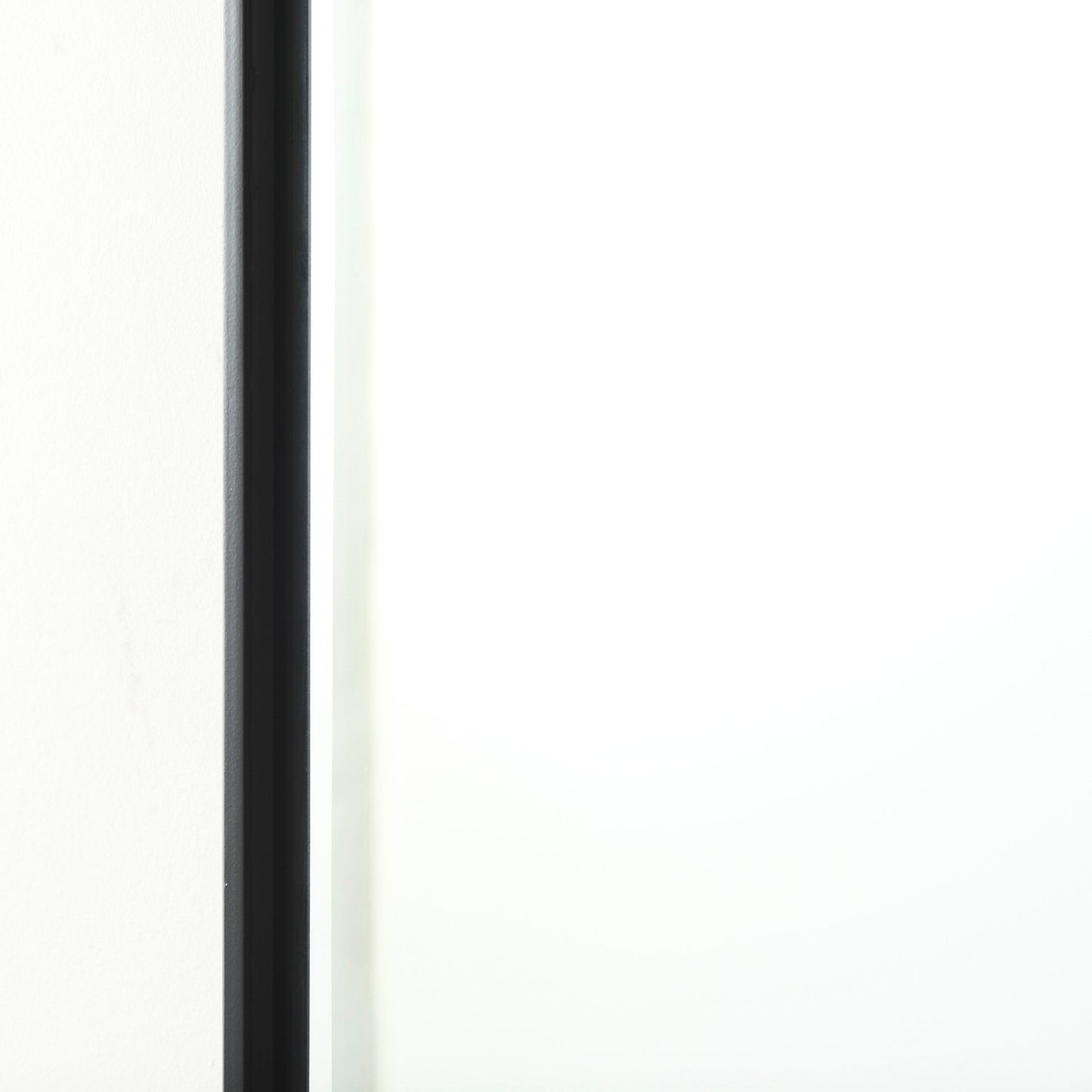 Cora Wall Mirror Black Metal | Square - wall-mirrors-grouped