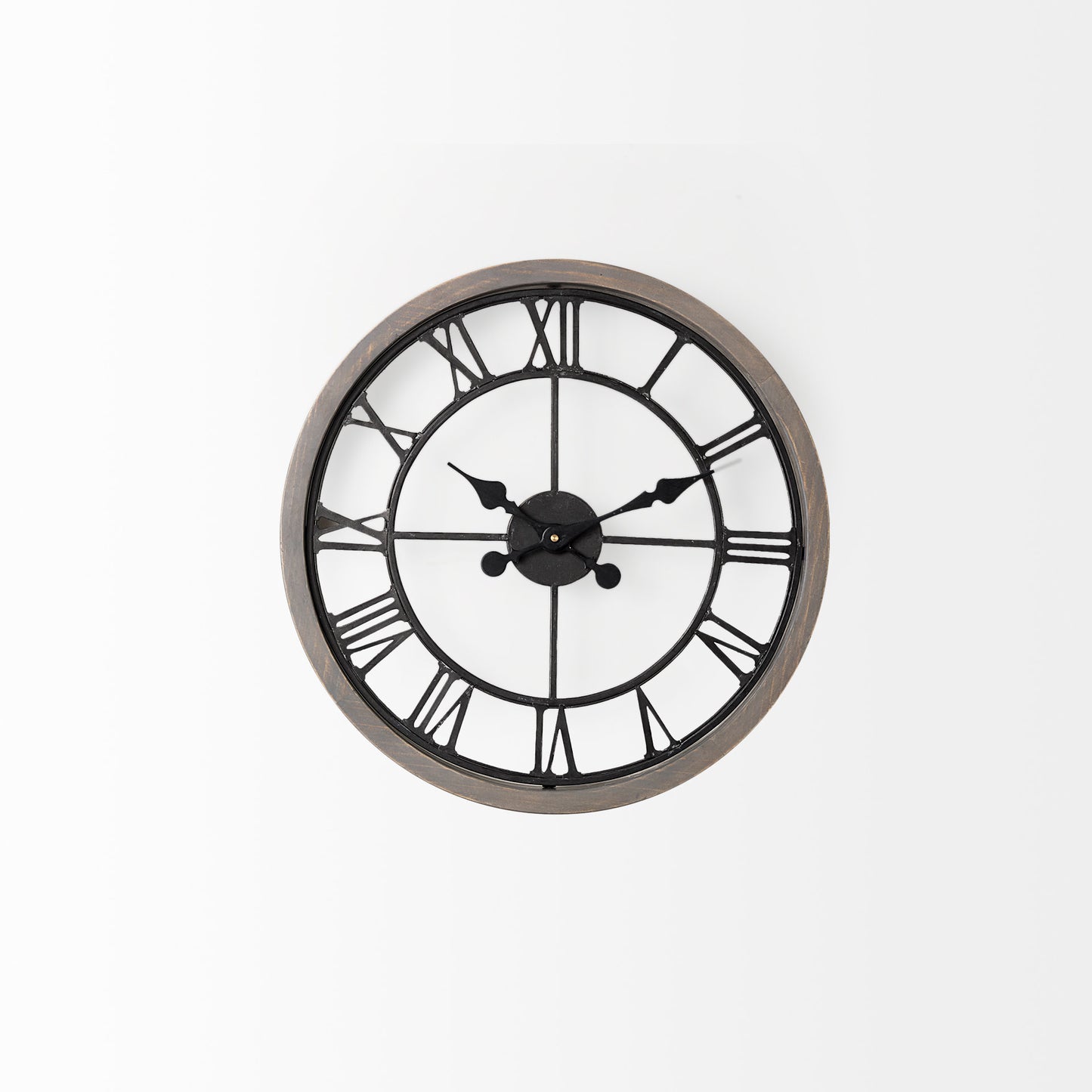 Mething Wall Clock Gray Wood | 19’’ - wall-clocks