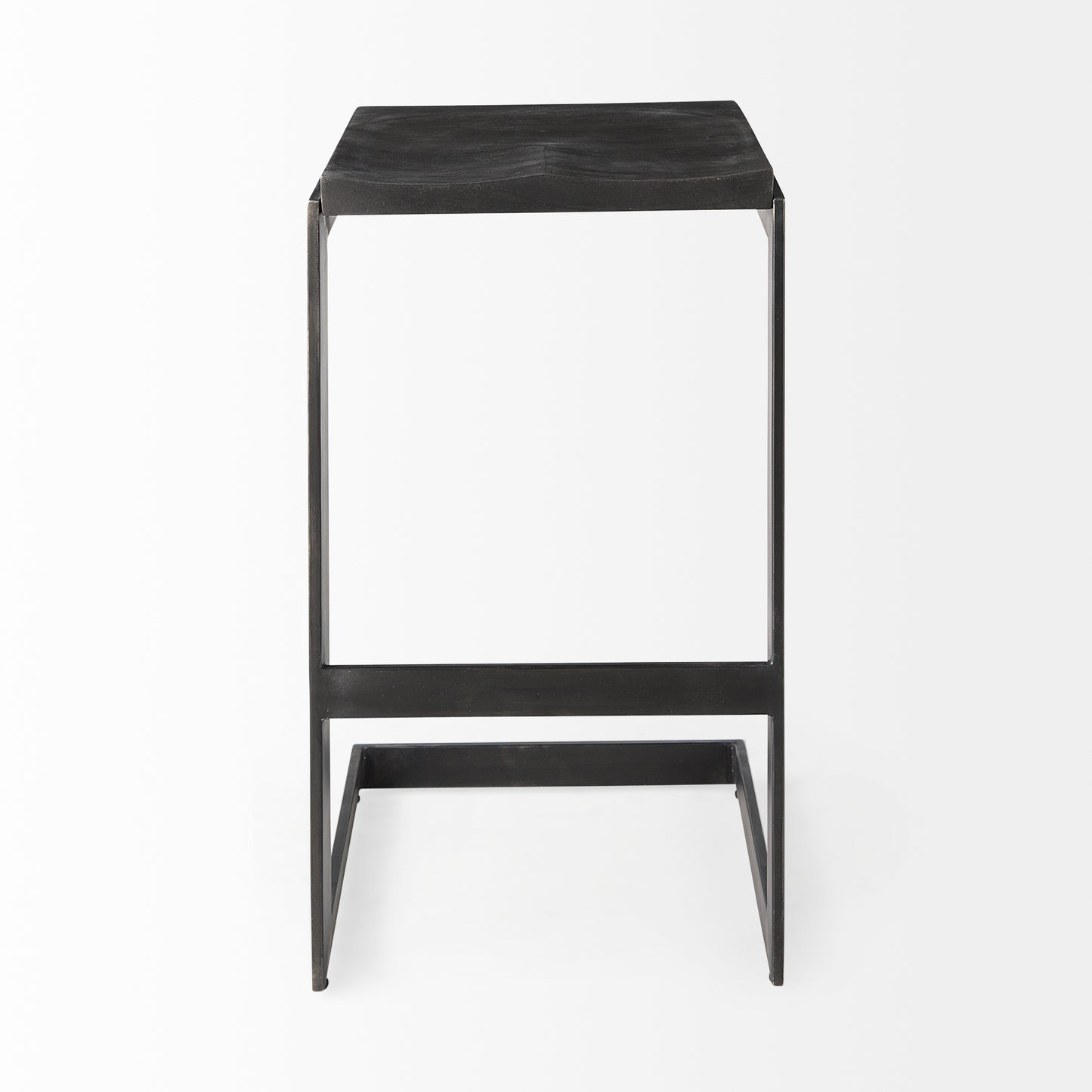 Kiran Bar Counter Stool Black Wood | Black Metal | Bar - bar-stools