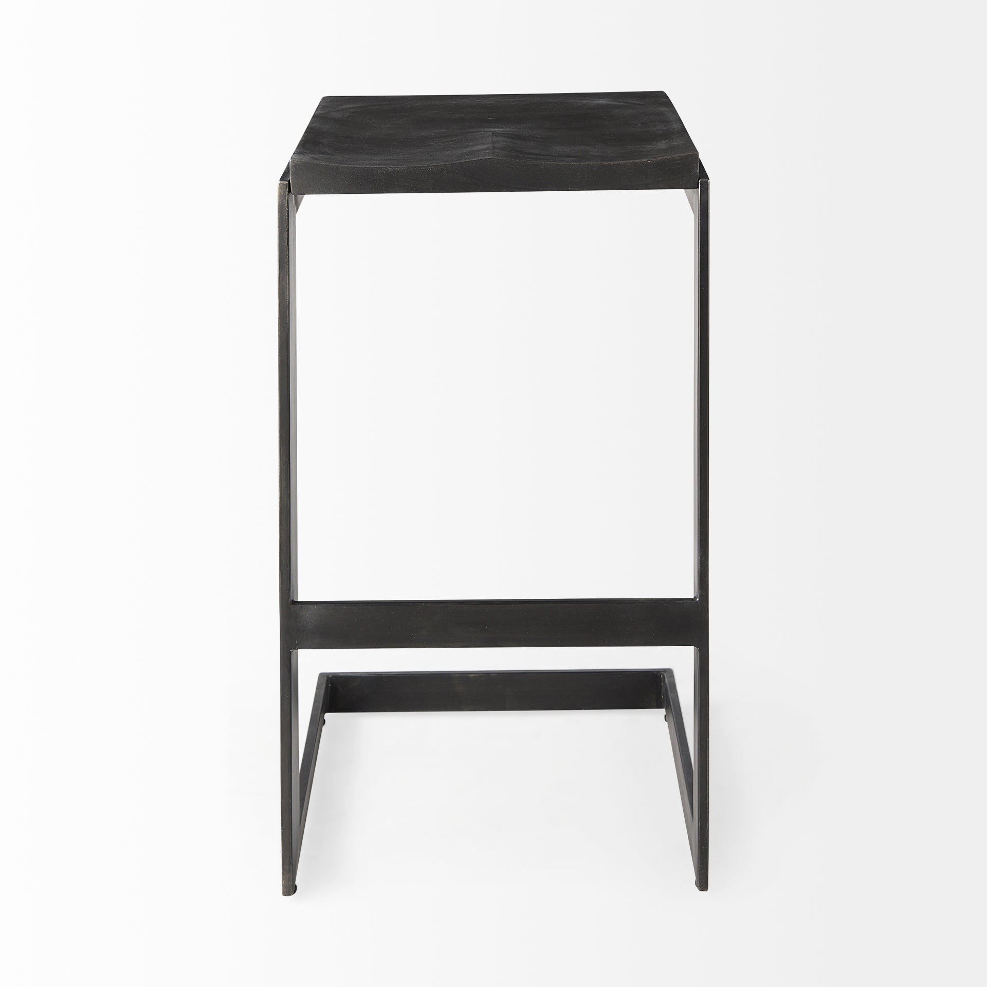 Kiran Bar Counter Stool Black Wood | Black Metal | Bar - bar-stools