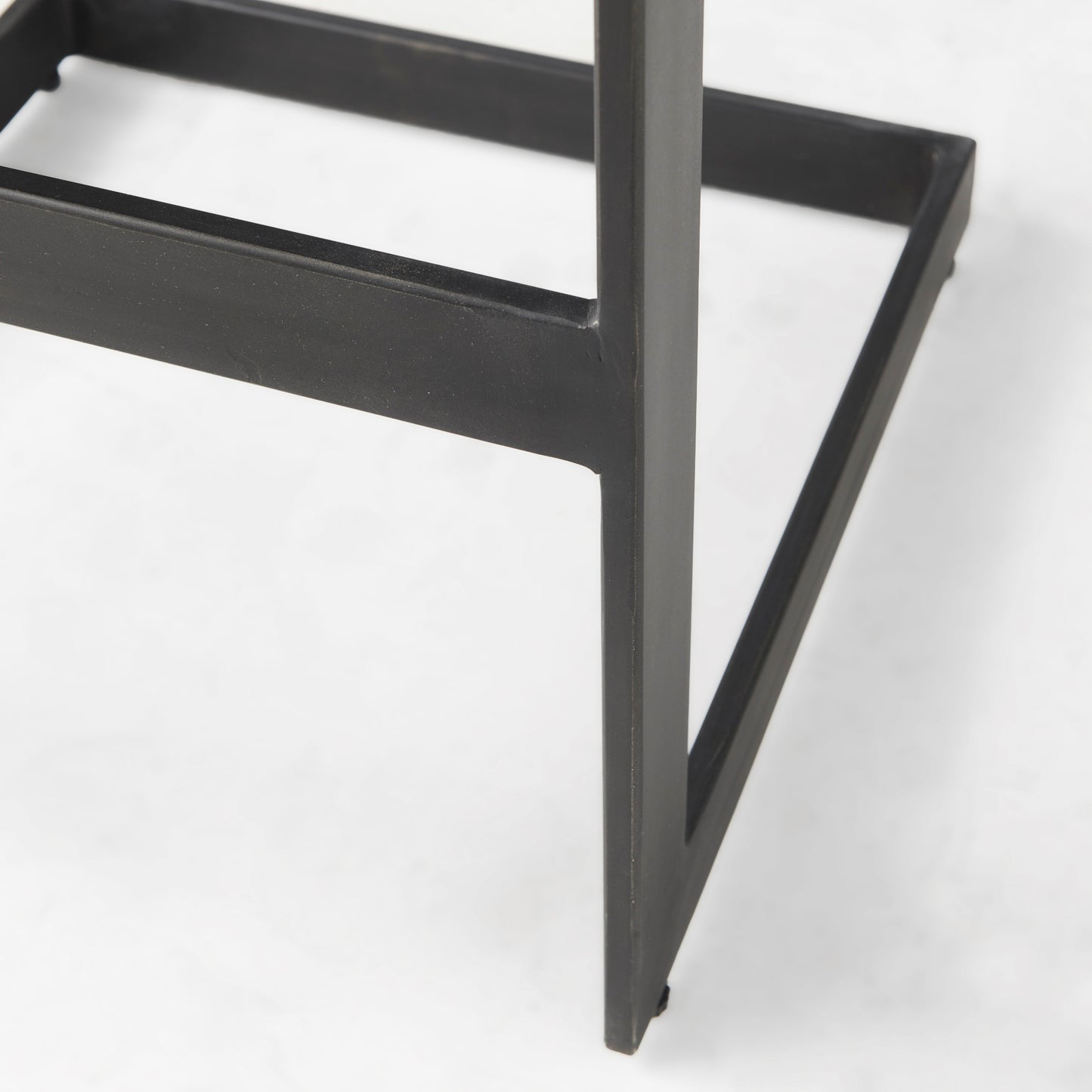 Kiran Bar Counter Stool Black Wood | Black Metal | Bar - bar-stools