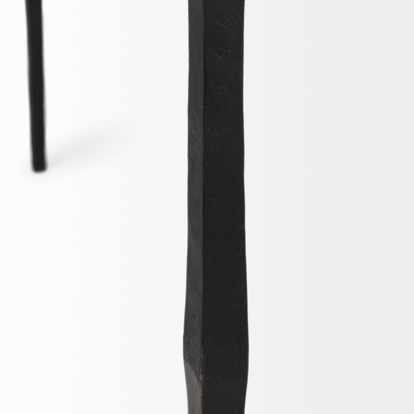 Timothy  48.0 X 8.0 X 30.0 Ebony Black Iron Console Table