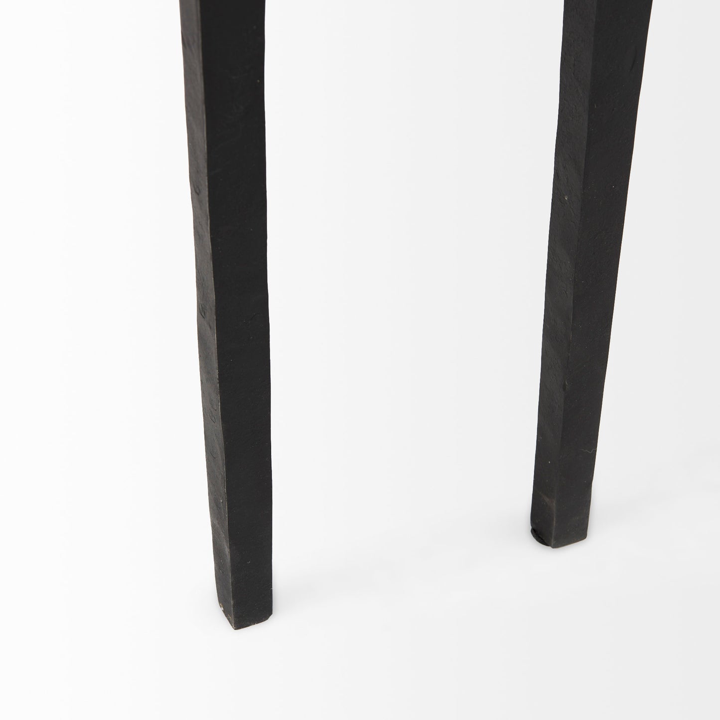 Timothy  48.0 X 8.0 X 30.0 Ebony Black Iron Console Table