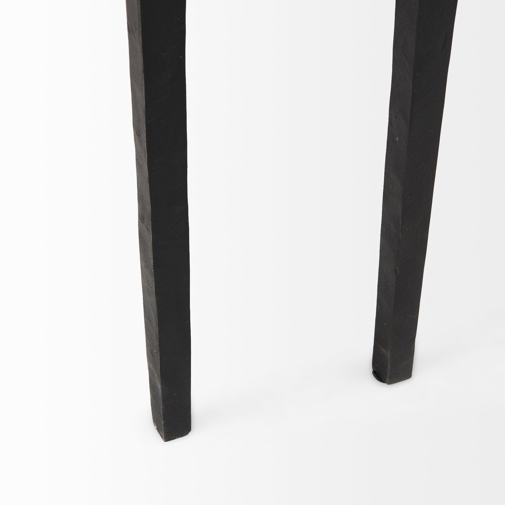 Timothy  48.0 X 8.0 X 30.0 Ebony Black Iron Console Table