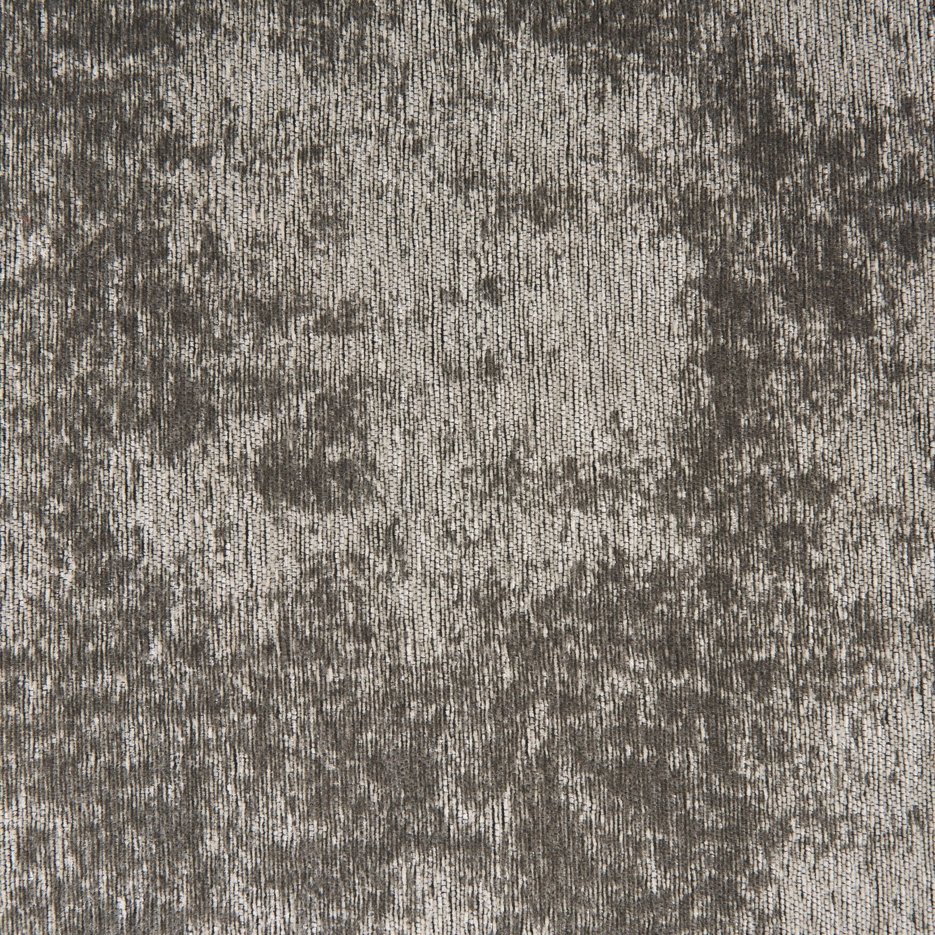 Ayla 55L x 17.6W x 18H Light and Dark Gray Fabric Seat W/ Antique Gold Metal Frame Bench