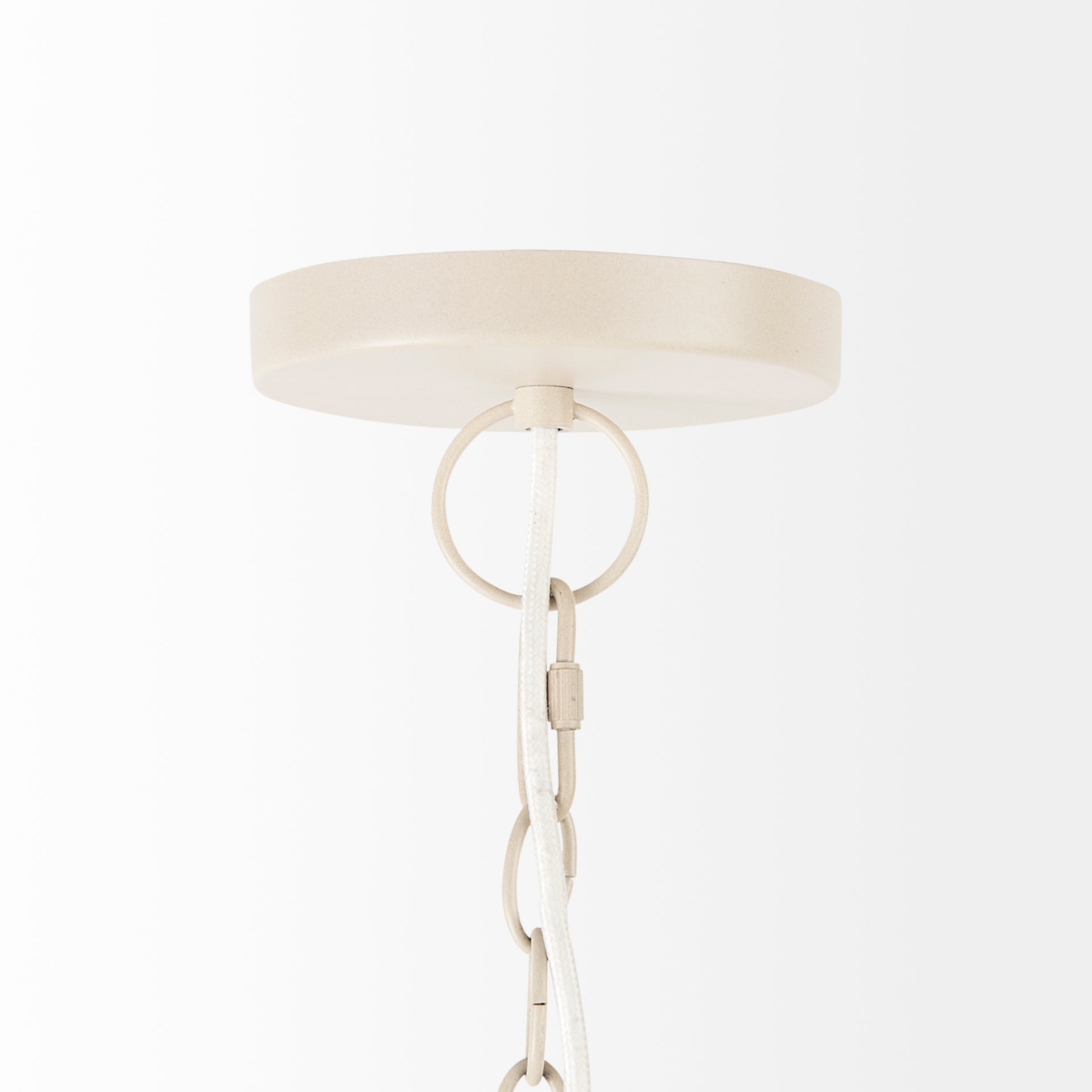 Marimba Chandelier Natural Cane - chandeliers