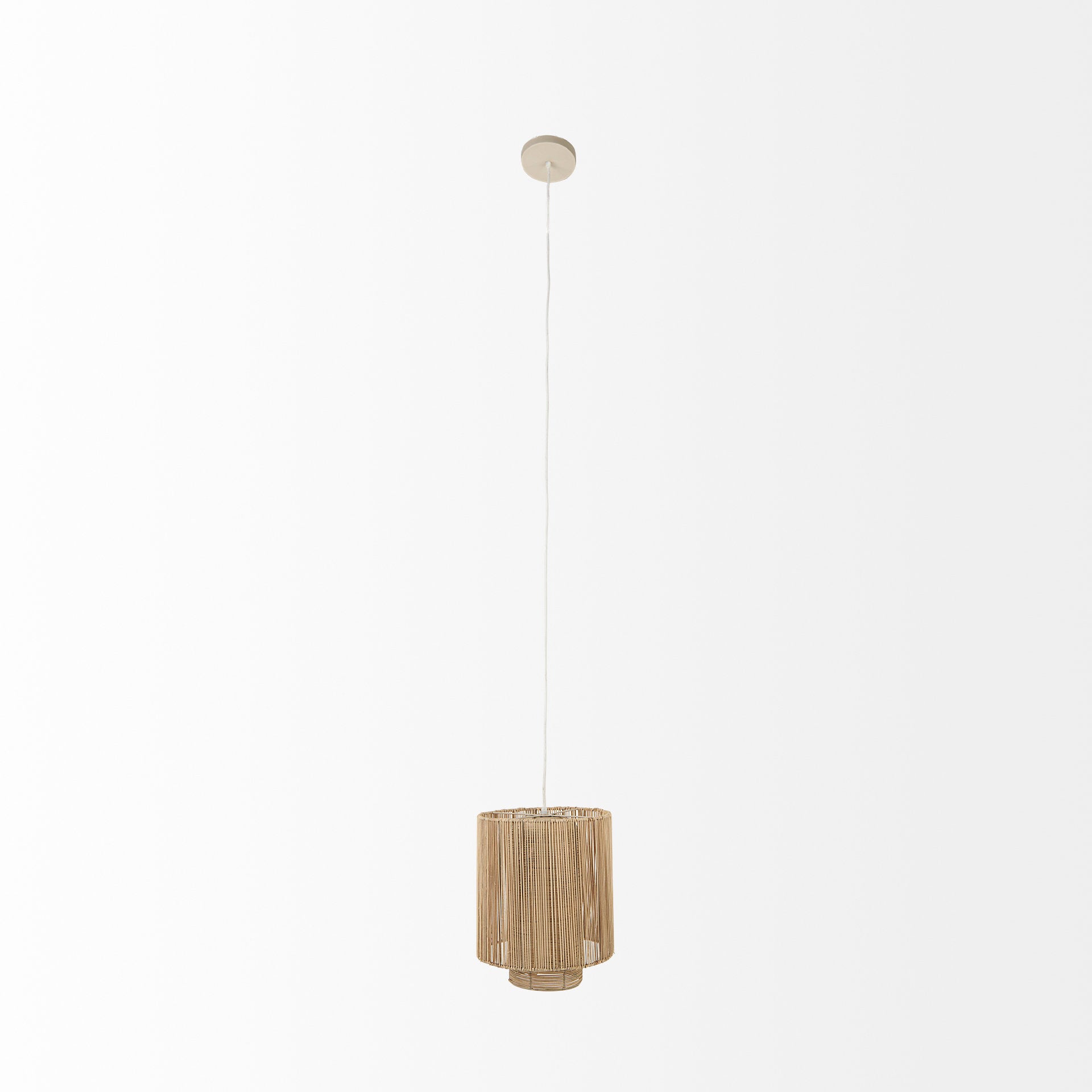 Aviario Pendant Light Natural Cane - pendant-light