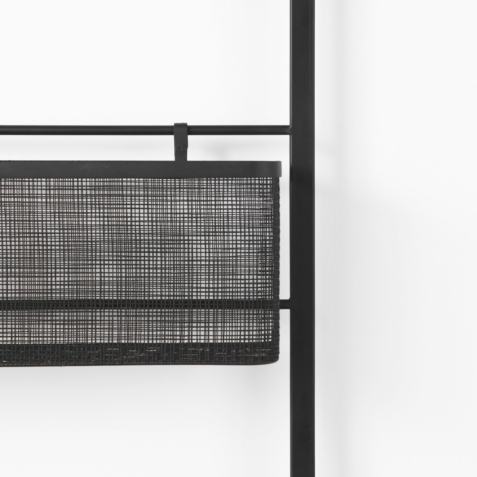 Macrinus Wall Furniture Black Metal - wall-furniture