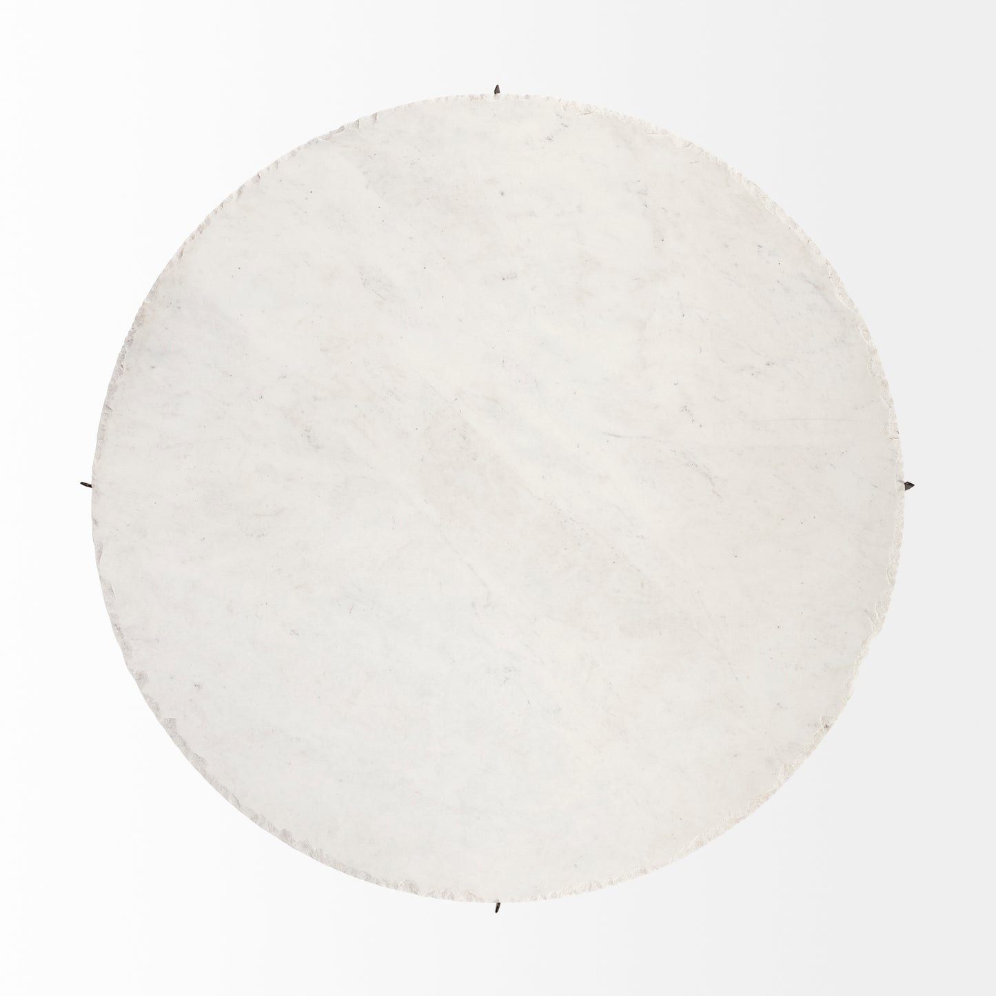 Reinhold Round Coffee Table White Marble | Gold Metal | Round - coffee-tables