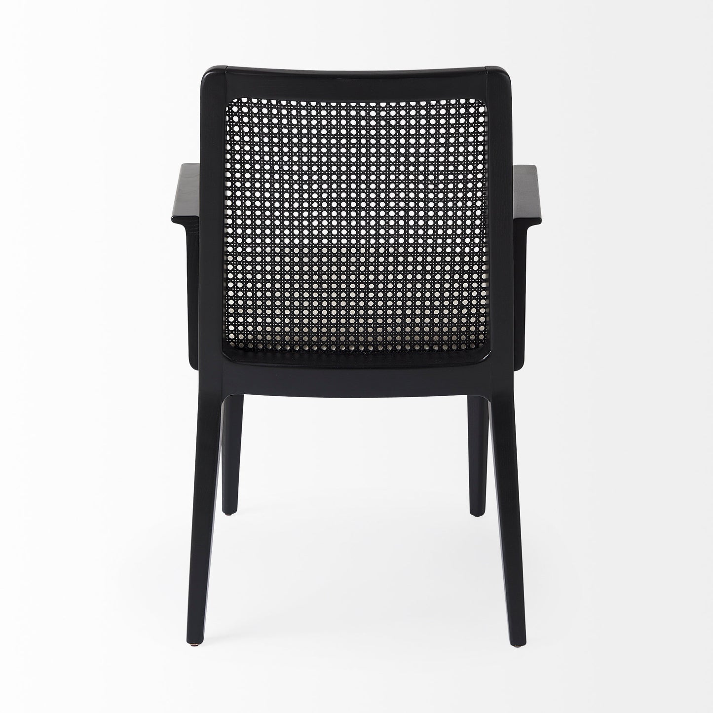 Clara Dining Chair Cream Fabric |Black Wood (Armchair) - dining-chairs