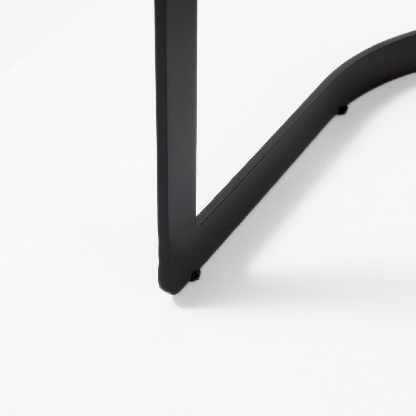 Hollyfield Dining Chair Gray Fabric | Black Metal - dining-chairs