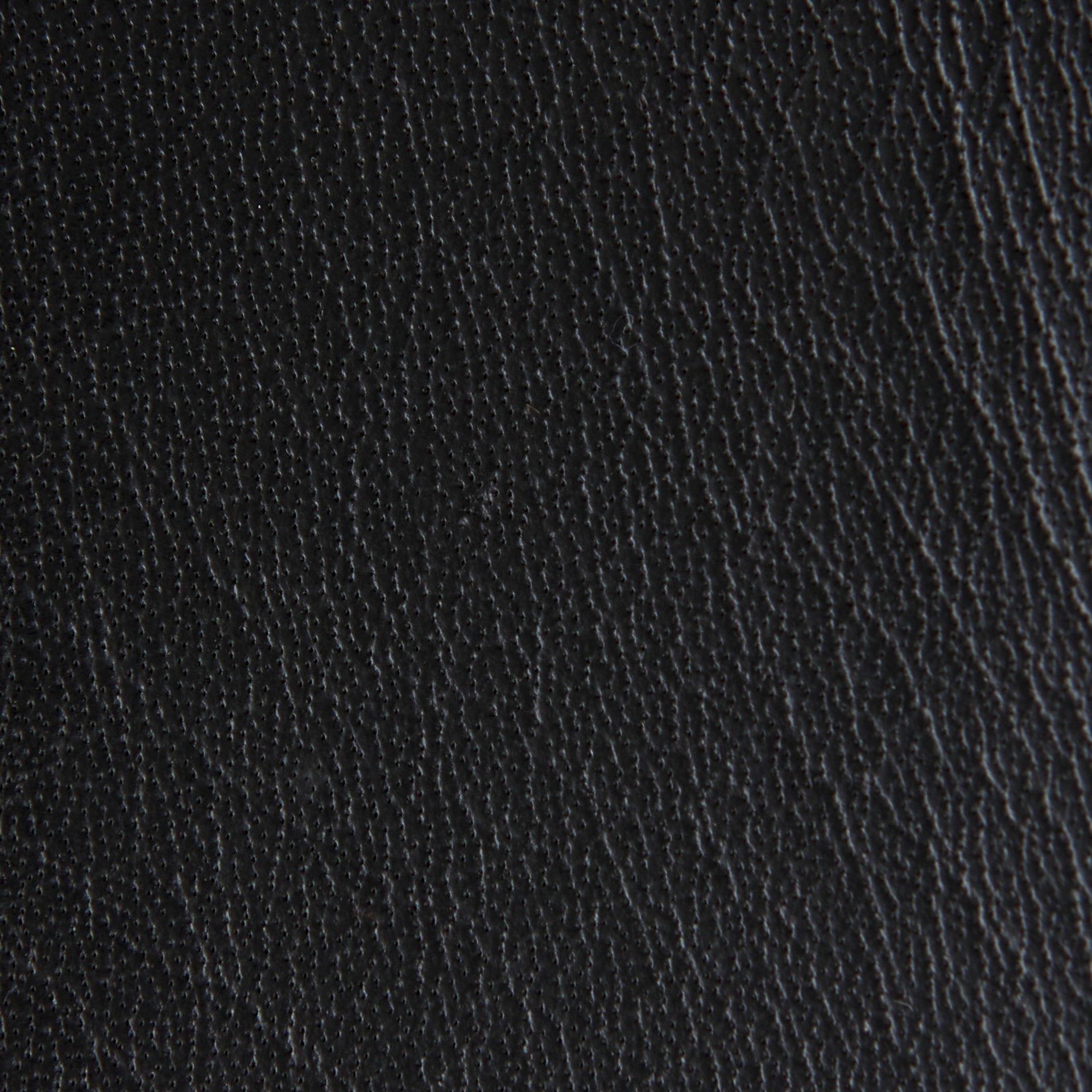 Clarissa 22.0L x 16.0W x 16.75H Black Leather Woven Seat W/ Gold Metal Frame Stool