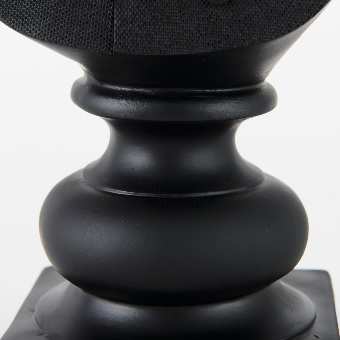 Murray 13H Black Painted Resin Fox in a Suit Bust