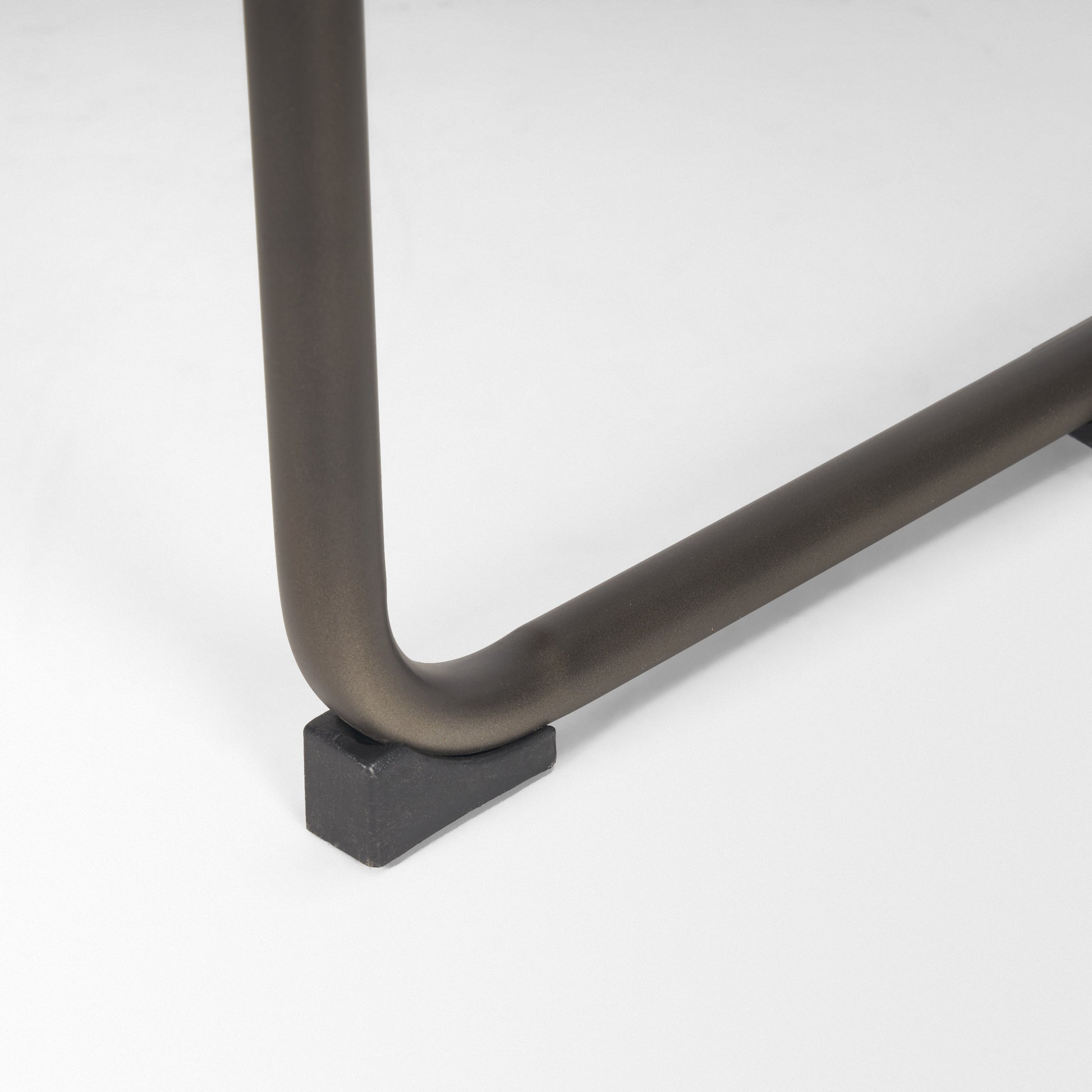 Berbick Dining Chair Brown Leather |Black Metal - dining-chairs