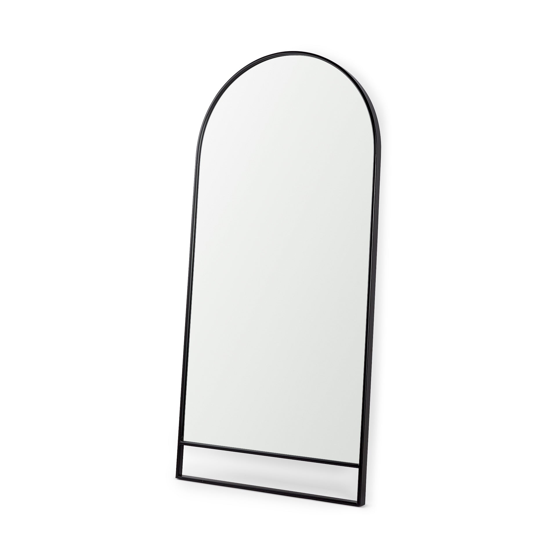 Sadie Floor Mirror Black Metal | 76H - floor-mirrors