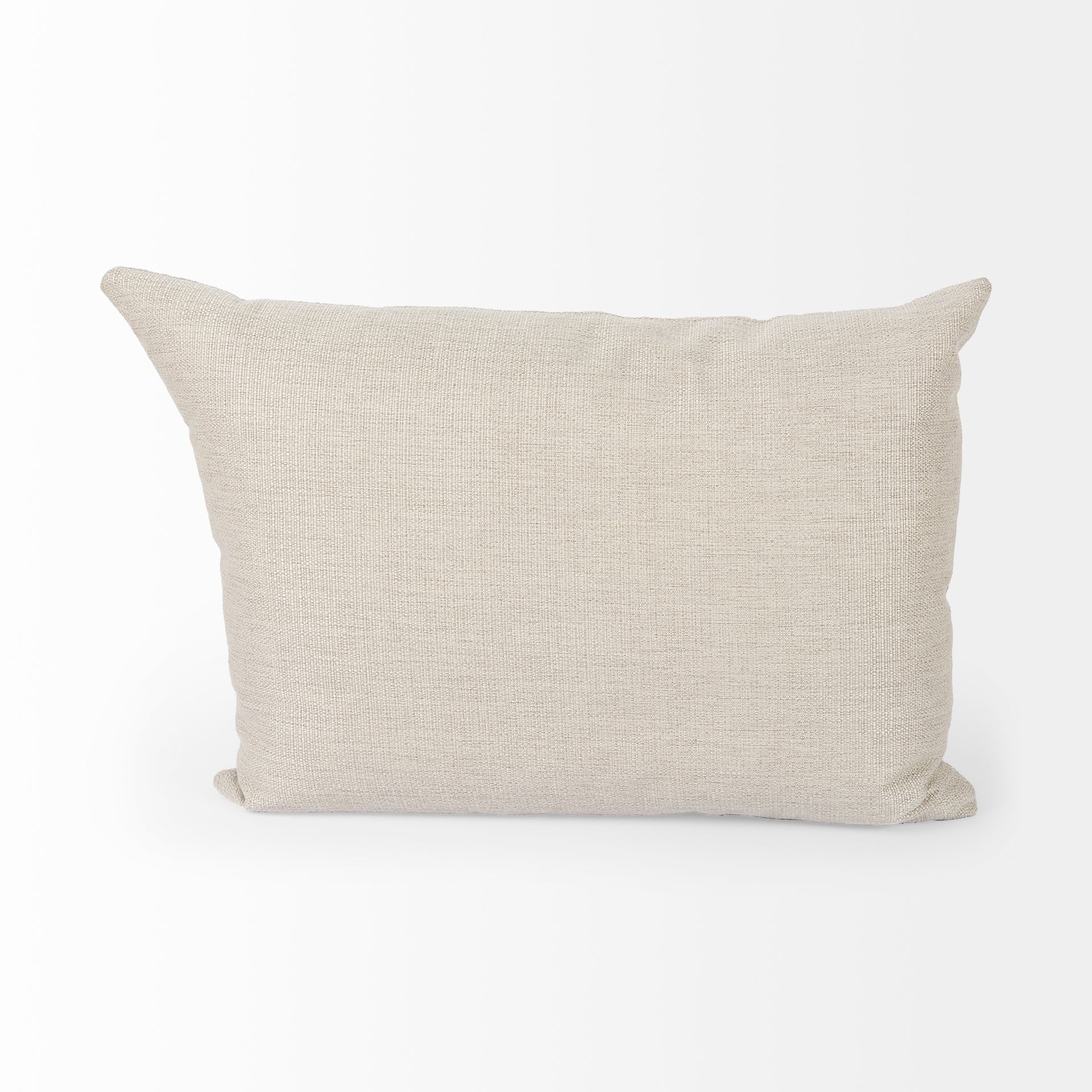 Valence Beige Arm Pillow Sectional Piece