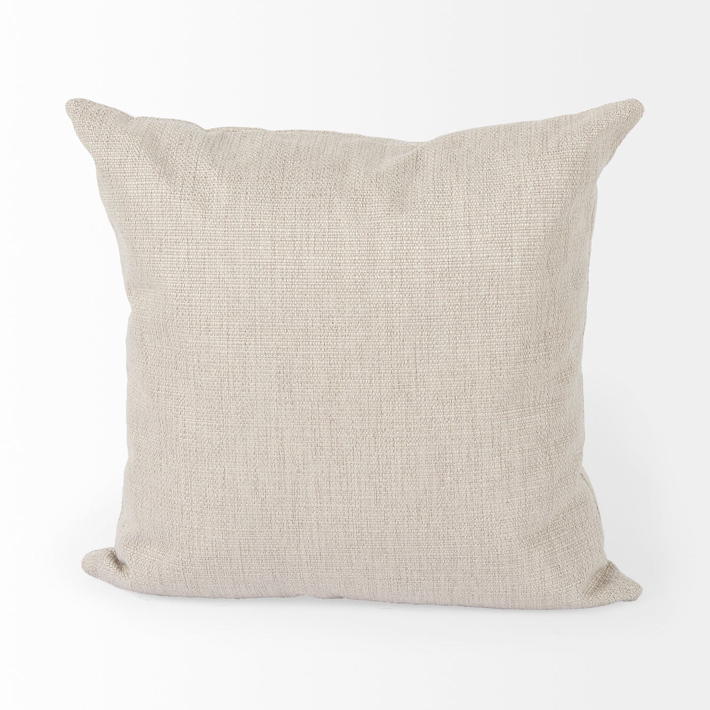Valence Beige Throw Pillow Sectional Piece