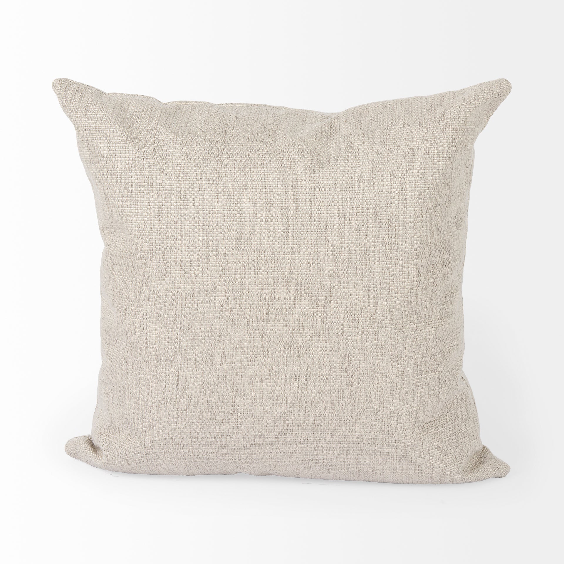 Valence Beige Throw Pillow Sectional Piece